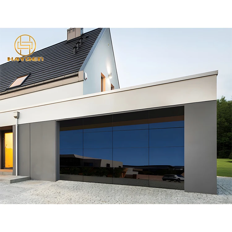 Custom Automatic Aluminum Tempered Black Glass Garage Door ized Frameless Mirror Door Sectional Full View Garage Doors For
Custom Automatic Aluminum Tempered Black Glass Garage Door ized Frameless Mirror Door Sectional Full View Garage Doors For