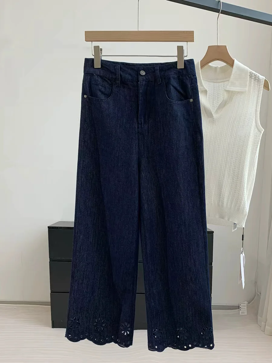 Red Celebrity Order! Lenzing Cotton Thread Embroidered Straight Leg Jeans Women Summer Thin Nine Points Pants High Waist Butt...
Red Celebrity Order! Lenzing Cotton Thread Embroidered Straight Leg Jeans Women Summer Thin Nine Points Pants High Waist Butt...