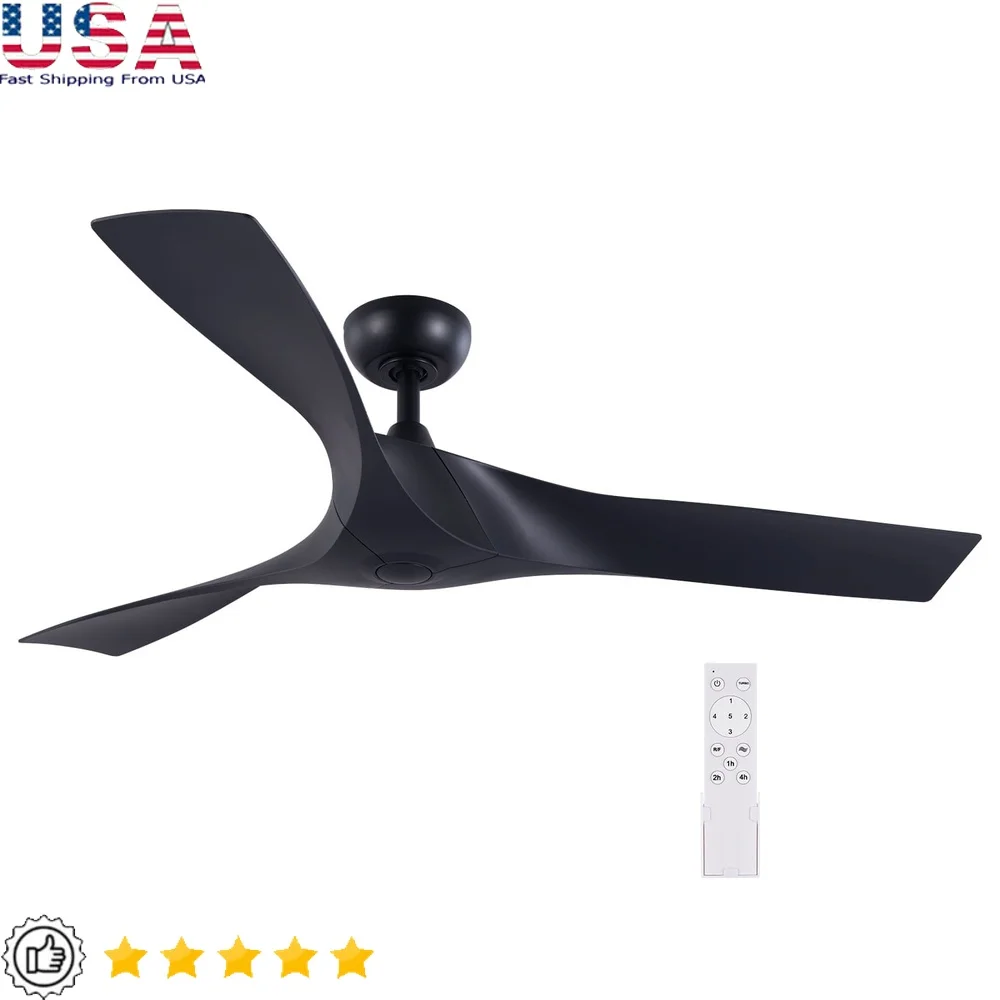 52 Inch Low Profile Ceiling Fan with Remote Control 6 Speed Timer Whisper Quiet Reversible Motor Year Round Comfort
52 Inch Low Profile Ceiling Fan with Remote Control 6 Speed Timer Whisper Quiet Reversible Motor Year Round Comfort