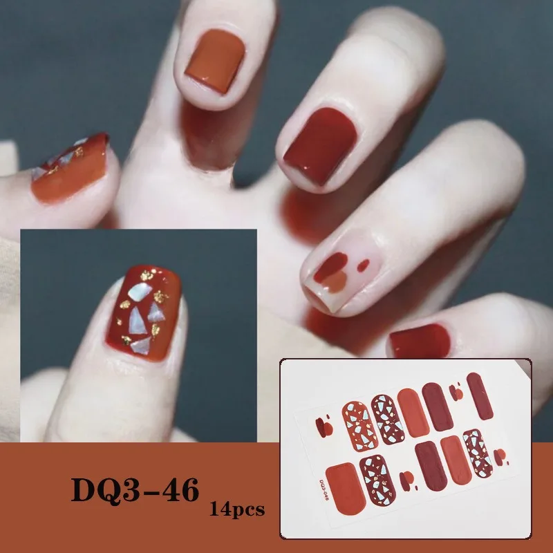 14 Tips Stickers for Nails for Manicure Sliders Decoration Fake Nails Art for Nail Design
14 Tips Stickers for Nails for Manicure Sliders Decoration Fake Nails Art for Nail Design