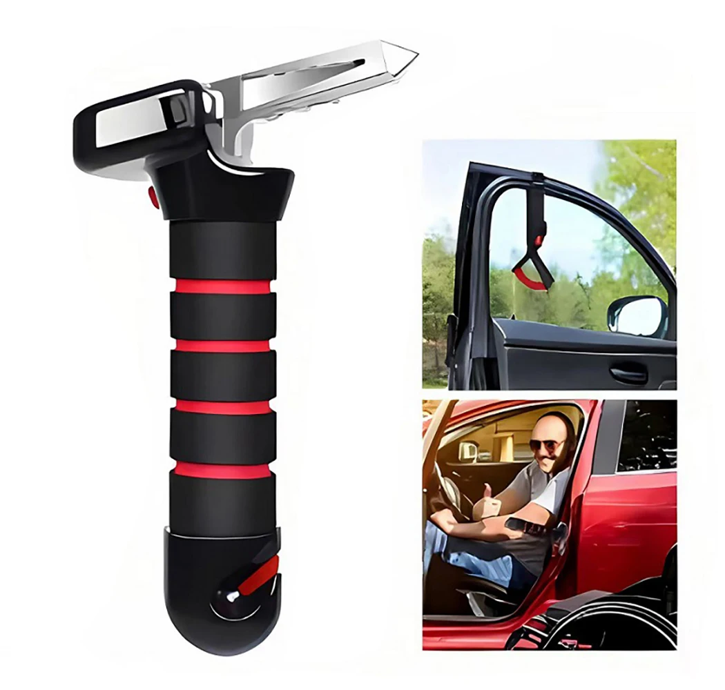 1 pcs Multifunctional Car Safety Hammer, Emergency Escape Tool with Seatbelt Cutter
1 pcs Multifunctional Car Safety Hammer, Emergency Escape Tool with Seatbelt Cutter