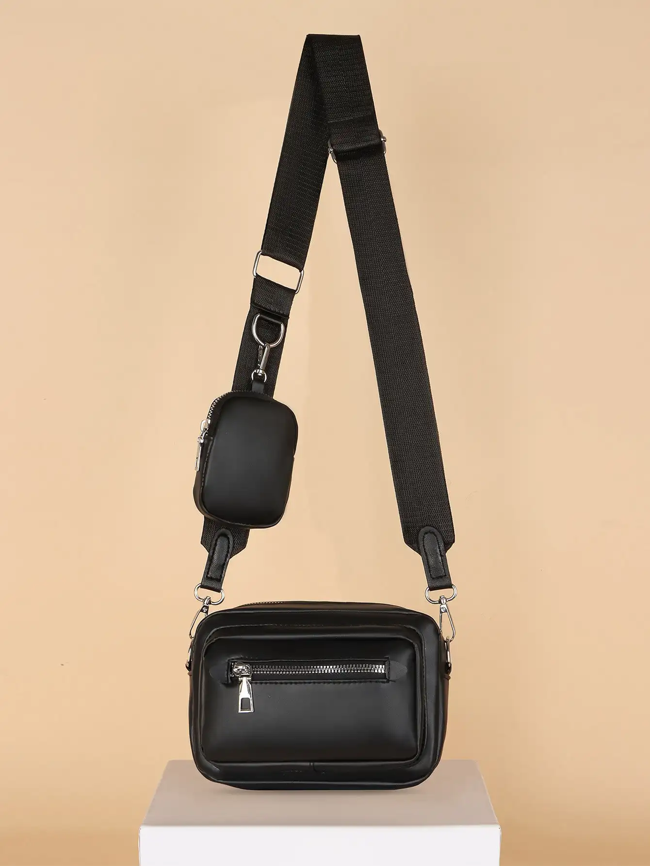 New Women's Bag Simple Casual Two-Piece Shoulder Bag Fashion Crossbody Bag Retro PU Soft Leather Feeling Women's Oblique Shoulder Bag
New Women's Bag Simple Casual Two-Piece Shoulder Bag Fashion Crossbody Bag Retro PU Soft Leather Feeling Women's Oblique Shoulder Bag