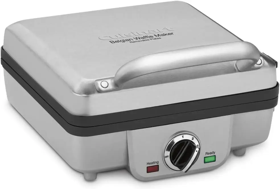 Cuisinart WAF-300P1, вафельница с тарелками для блинов, из матовой нержавеющей стали
Cuisinart WAF-300P1, вафельница с тарелками для блинов, из матовой нержавеющей стали
