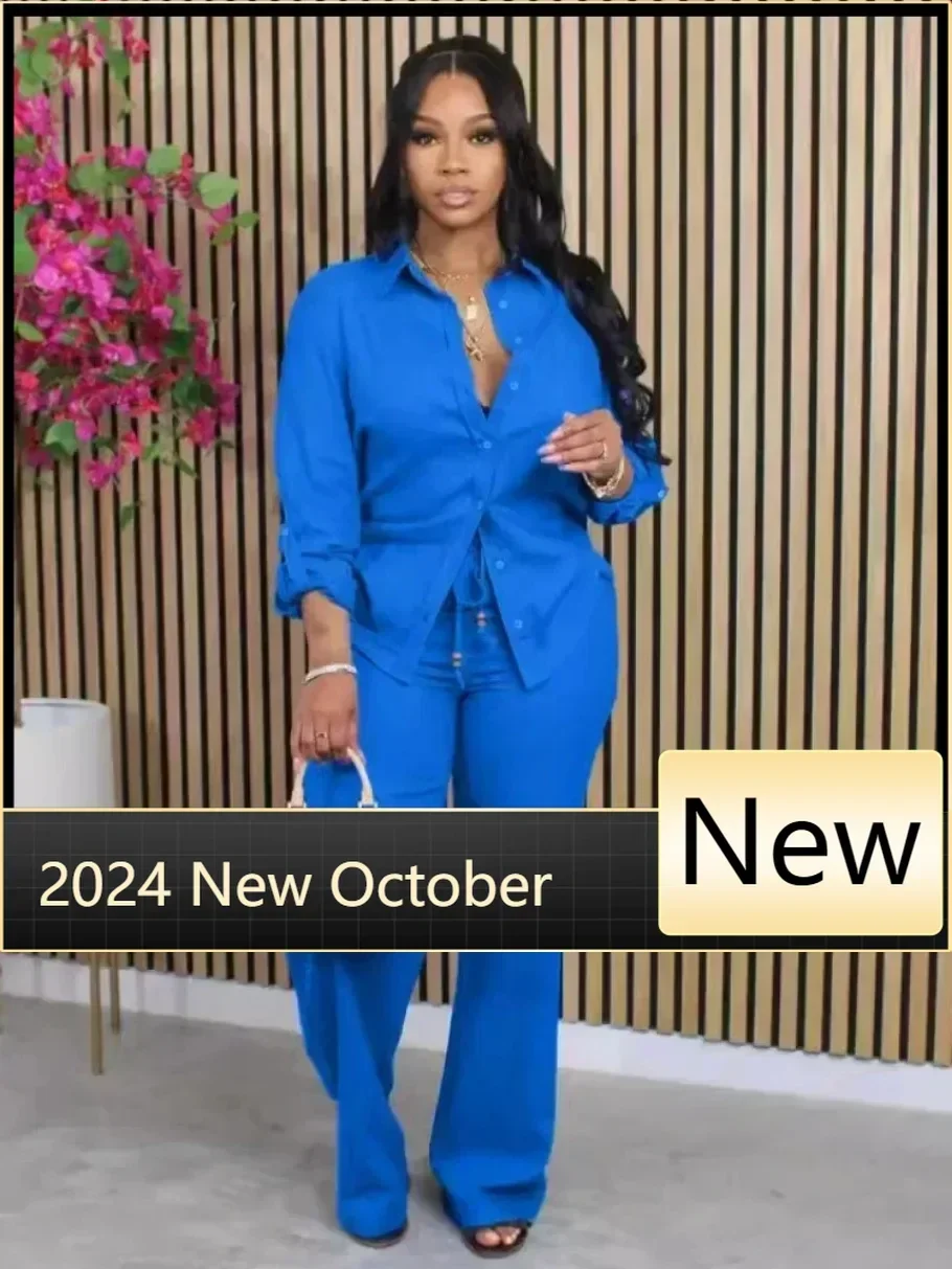 Customized Customized Commuter Pants Two-piece Set Autumn New Women's Suit Solid Color Drawstring Two-piece Set Elegant Slim Fit
Customized Customized Commuter Pants Two-piece Set Autumn New Women's Suit Solid Color Drawstring Two-piece Set Elegant Slim Fit