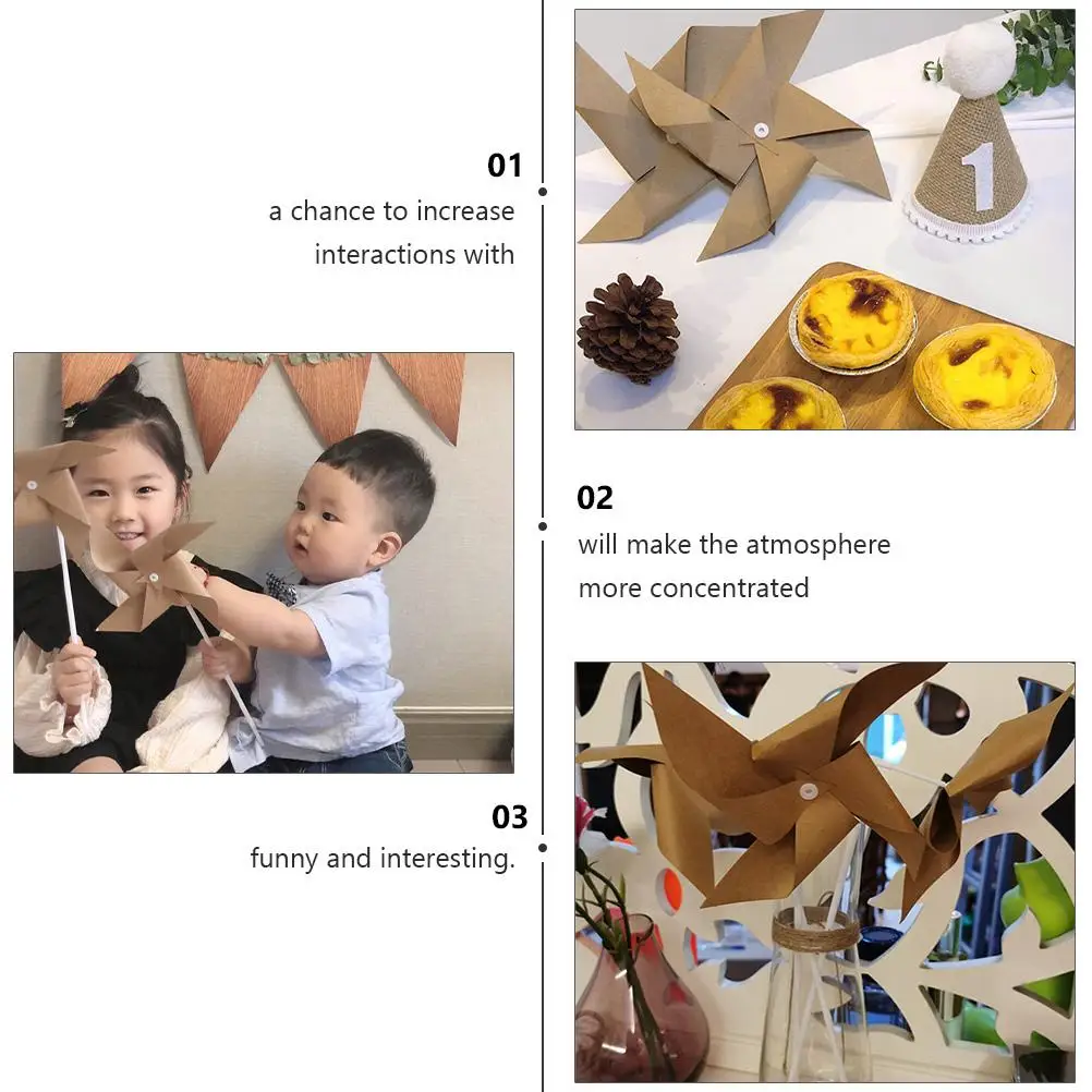 3 Pcs Windmill Birthday Kids Toy Photo Prop Kids Plaything Outdoor Garden Photography Accessory Scarecrow
3 Pcs Windmill Birthday Kids Toy Photo Prop Kids Plaything Outdoor Garden Photography Accessory Scarecrow