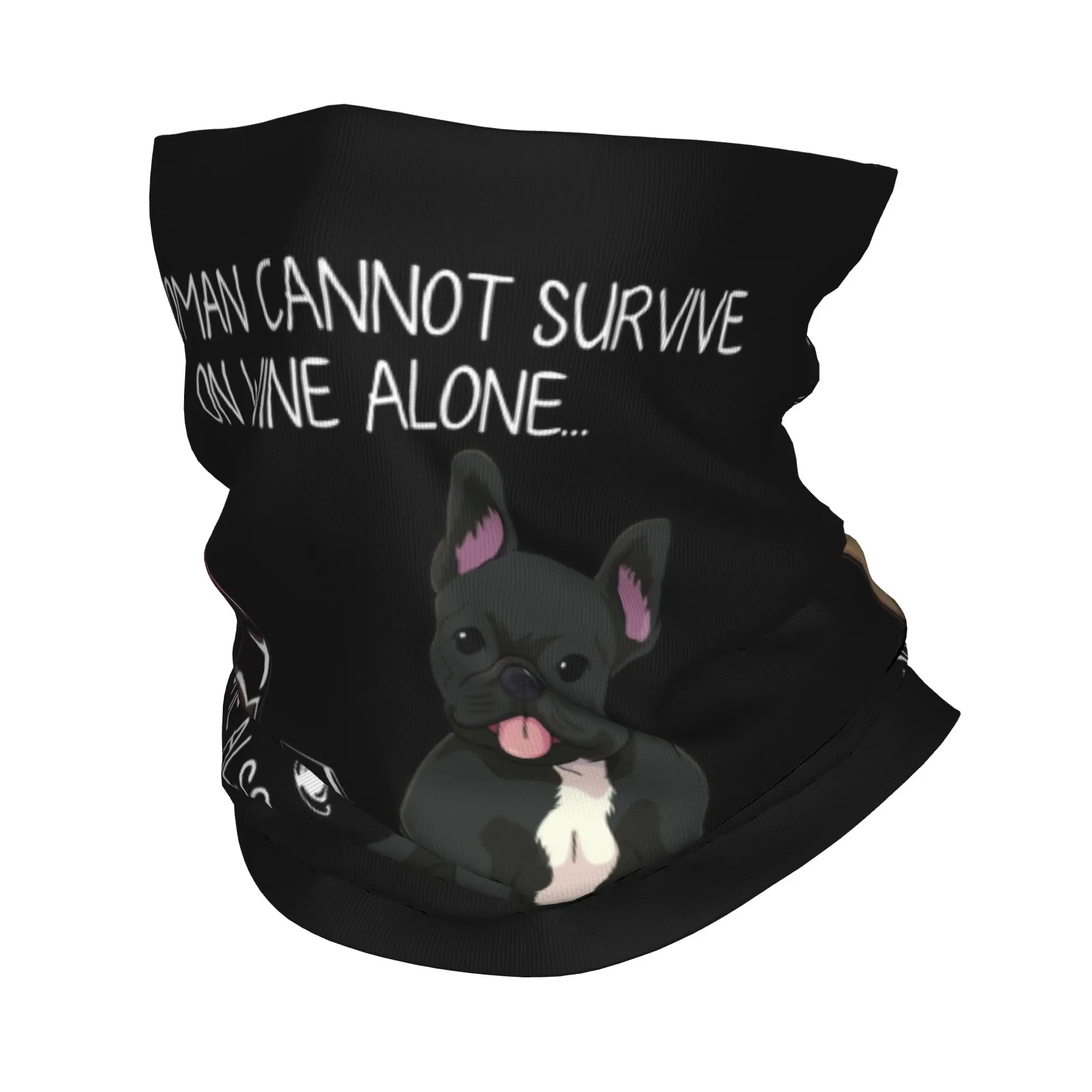 Custom Frenchie And Wine Funny Dog Bandana Neck Gaiter Windproof Face Scarf Cover Men Women Dog Lovers Pet Headwear Tube
Custom Frenchie And Wine Funny Dog Bandana Neck Gaiter Windproof Face Scarf Cover Men Women Dog Lovers Pet Headwear Tube