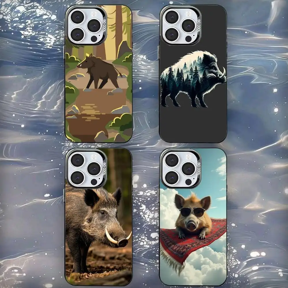 Animal Wild Boars Phone Case For iPhone 16,15,14,13,12,11,Mini,Pro,SE,XS,MAX Black Matte Shockproof Cover
Animal Wild Boars Phone Case For iPhone 16,15,14,13,12,11,Mini,Pro,SE,XS,MAX Black Matte Shockproof Cover