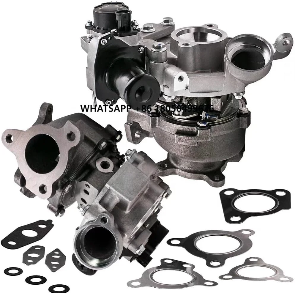 High Quality RHV4 Twin Turbo VB22 VB23 for Toyta Land Cruiser Turbo 17201-51020 17201-510201 with 1VD-FTV Engine
High Quality RHV4 Twin Turbo VB22 VB23 for Toyta Land Cruiser Turbo 17201-51020 17201-510201 with 1VD-FTV Engine