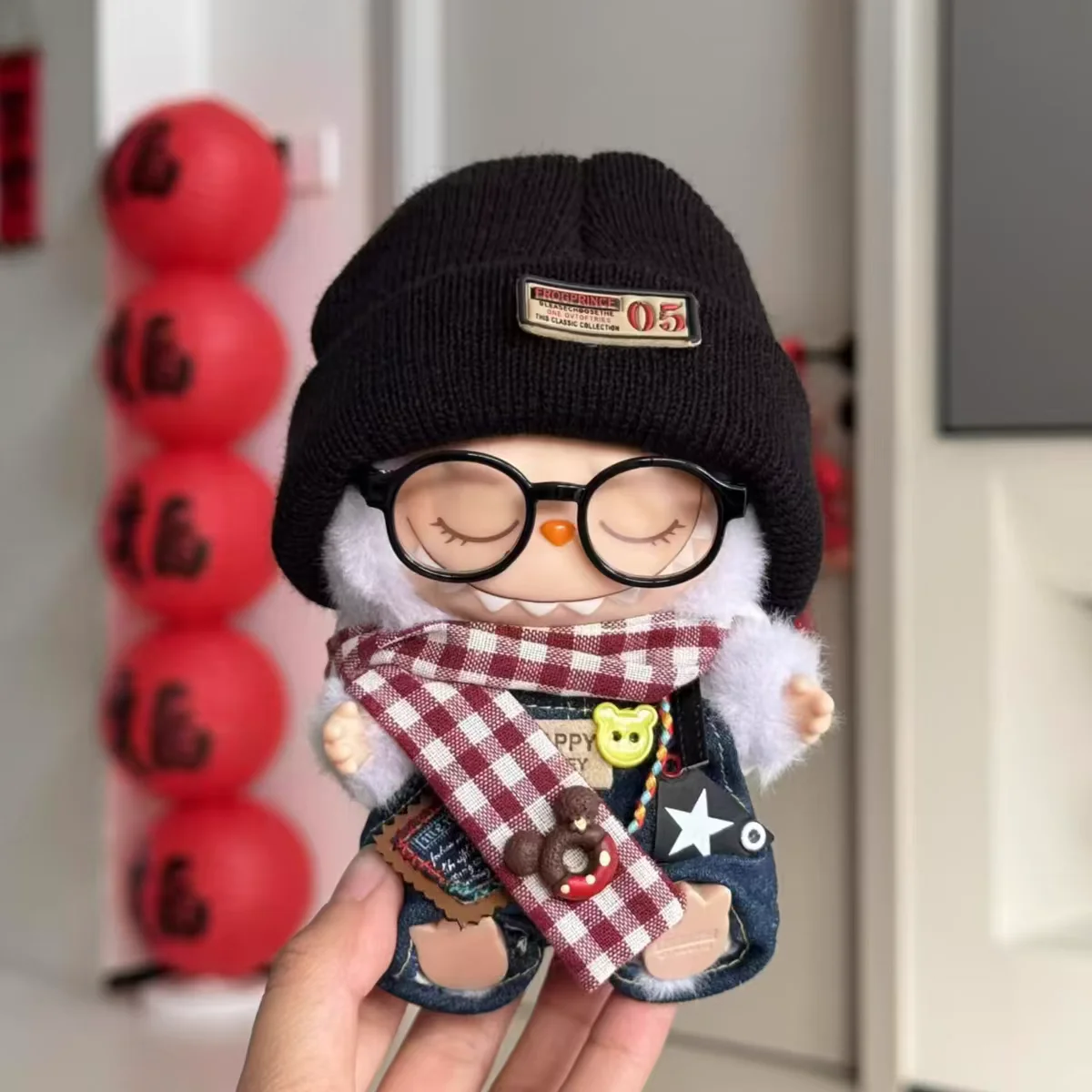 For 17cm Labubu V1 V2 V3 Trendy overalls with Hat and Scarf Set Trendy Play Clothing Labubu Multiple Styles Clothing Set
For 17cm Labubu V1 V2 V3 Trendy overalls with Hat and Scarf Set Trendy Play Clothing Labubu Multiple Styles Clothing Set