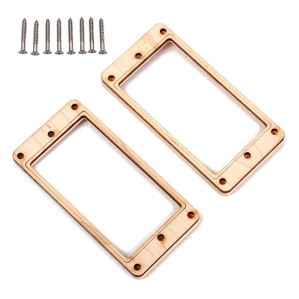 2 Pcs Vibration Pickup Box Humbucker Frame Slanted Ring Guitar Wooden Double Coil
2 Pcs Vibration Pickup Box Humbucker Frame Slanted Ring Guitar Wooden Double Coil