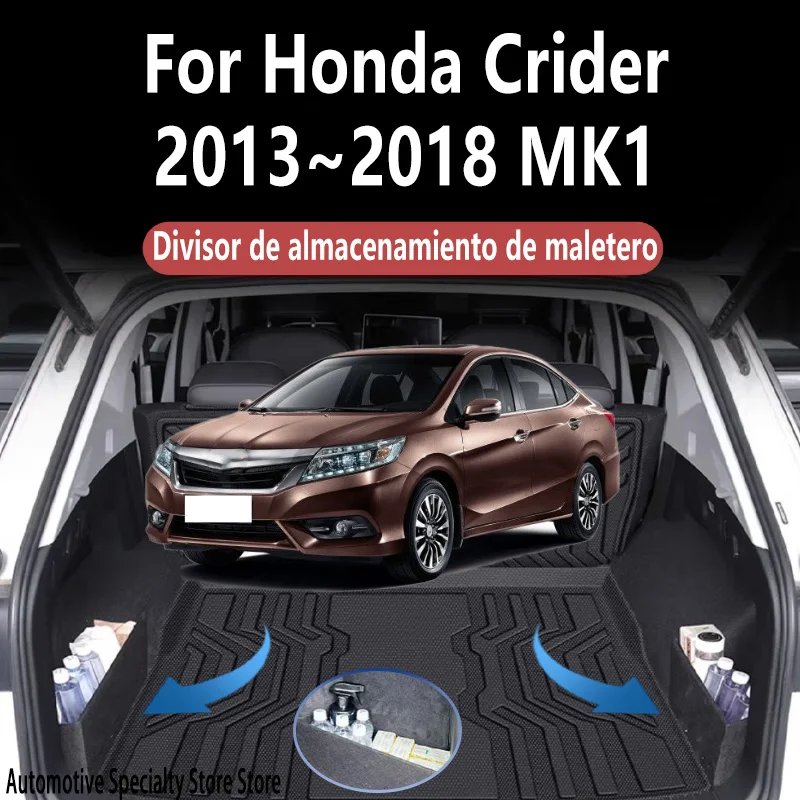 For Honda Crider 2013~2018 MK1 Multifunction Trunk Storage Partition Thickening Storage Interior Parts Organizer Car Accessories
For Honda Crider 2013~2018 MK1 Multifunction Trunk Storage Partition Thickening Storage Interior Parts Organizer Car Accessories