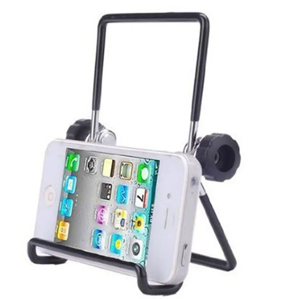 Metal Stand for Tablet 9x12x3cm Foldable Portable Bracket Black Aluminium 0-180 Degrees Tilt Anti Scratch
Metal Stand for Tablet 9x12x3cm Foldable Portable Bracket Black Aluminium 0-180 Degrees Tilt Anti Scratch