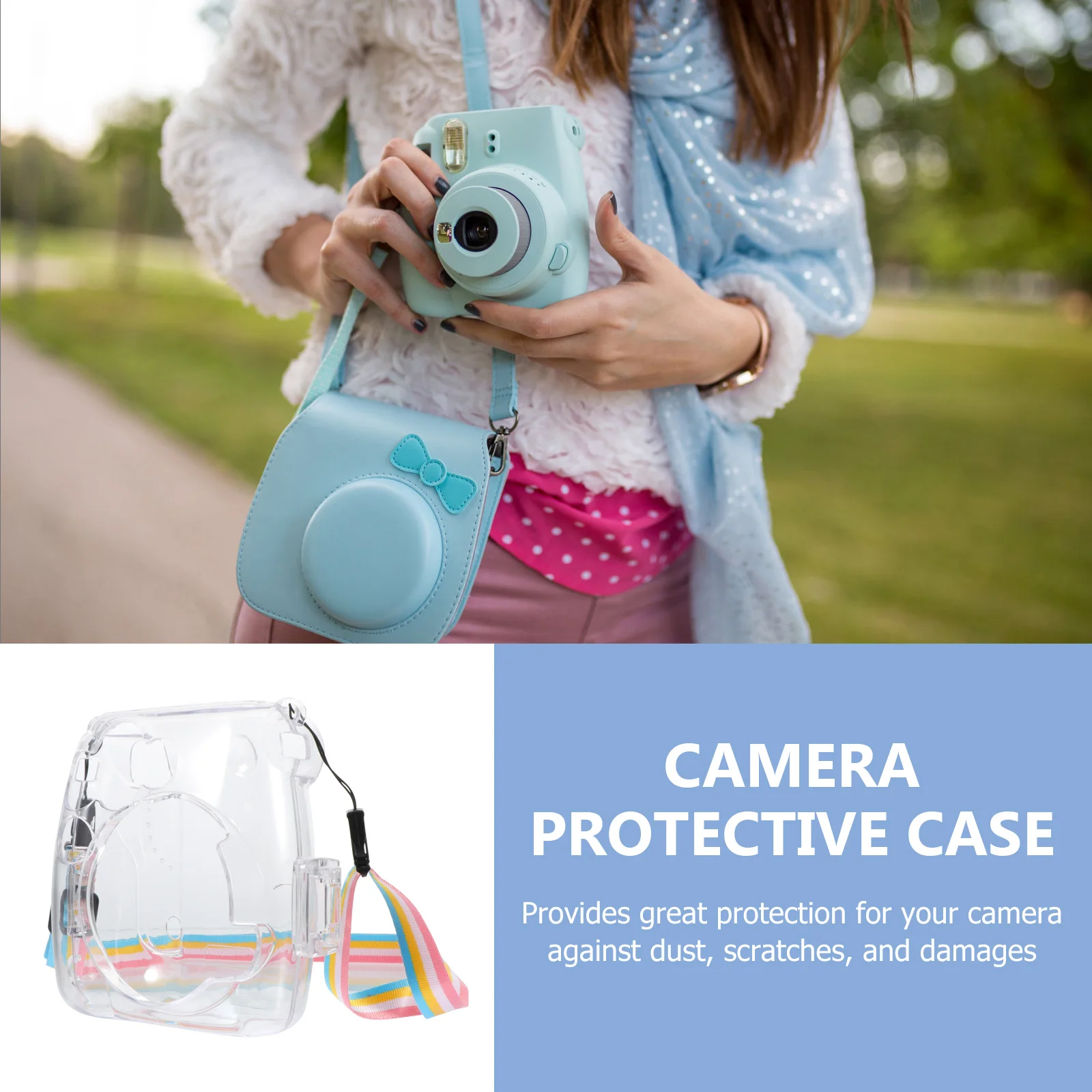 【】Clear Camera Protective Case Cover For 8+ 9 Transparent Shockproof Dustproof Sleeve Portable Outdoor Protector For
【】Clear Camera Protective Case Cover For 8+ 9 Transparent Shockproof Dustproof Sleeve Portable Outdoor Protector For