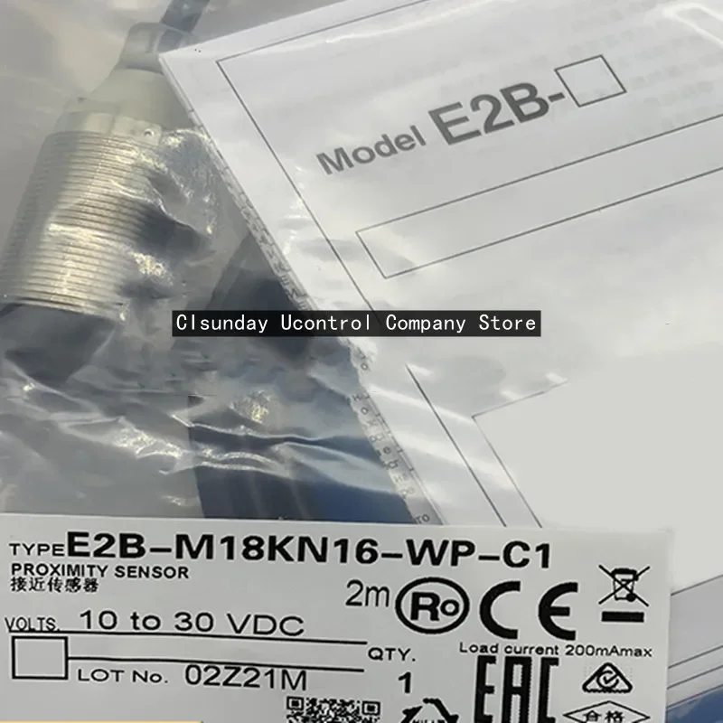 3 шт. новый бесконтактный переключатель E2B-M18KN16-WP-C1 E2B-M18KN16-WP-C2 E2B-M18KN16-WP-B1 E2B-M18KN16-WP-B2
3 шт. новый бесконтактный переключатель E2B-M18KN16-WP-C1 E2B-M18KN16-WP-C2 E2B-M18KN16-WP-B1 E2B-M18KN16-WP-B2
