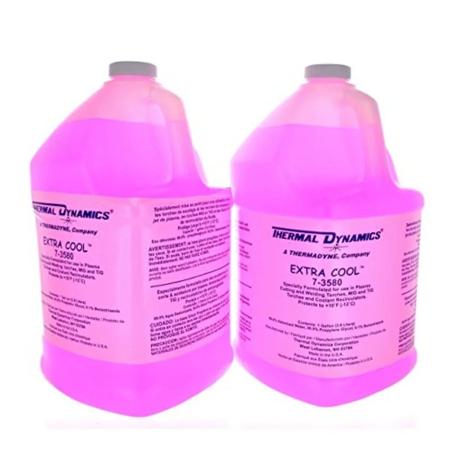 Thermal Dynamics 7-3580 Extra Cool Torch Coolant 2 Pack for High-Performance Cutting and Welding Applications Superior Heat Dis
Thermal Dynamics 7-3580 Extra Cool Torch Coolant 2 Pack for High-Performance Cutting and Welding Applications Superior Heat Dis