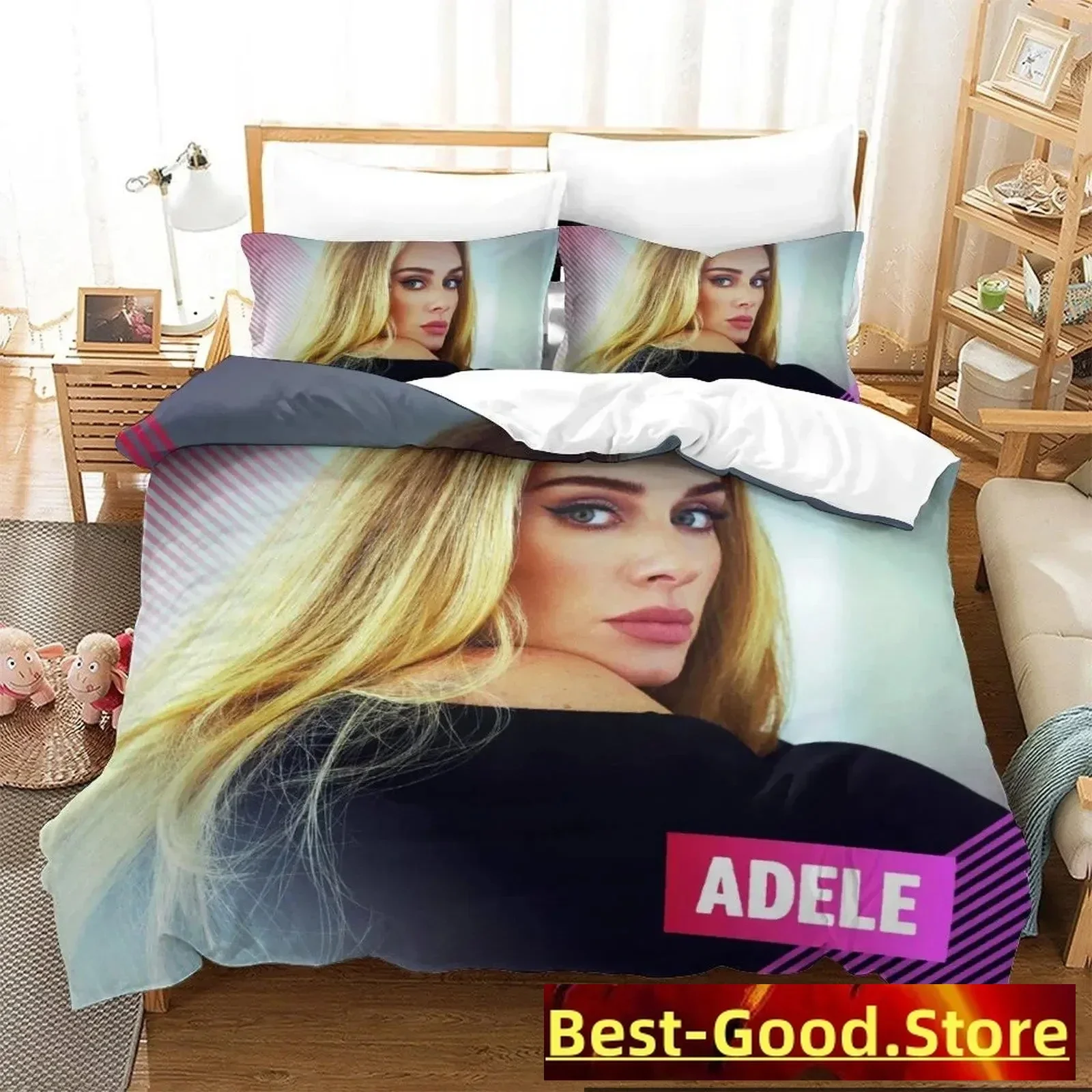 3D Print Adele Adkins MBE Bedding Set Boys Girls Twin Queen King Size Duvet Cover Pillowcase Bed boys Adult Home Textileextile
3D Print Adele Adkins MBE Bedding Set Boys Girls Twin Queen King Size Duvet Cover Pillowcase Bed boys Adult Home Textileextile