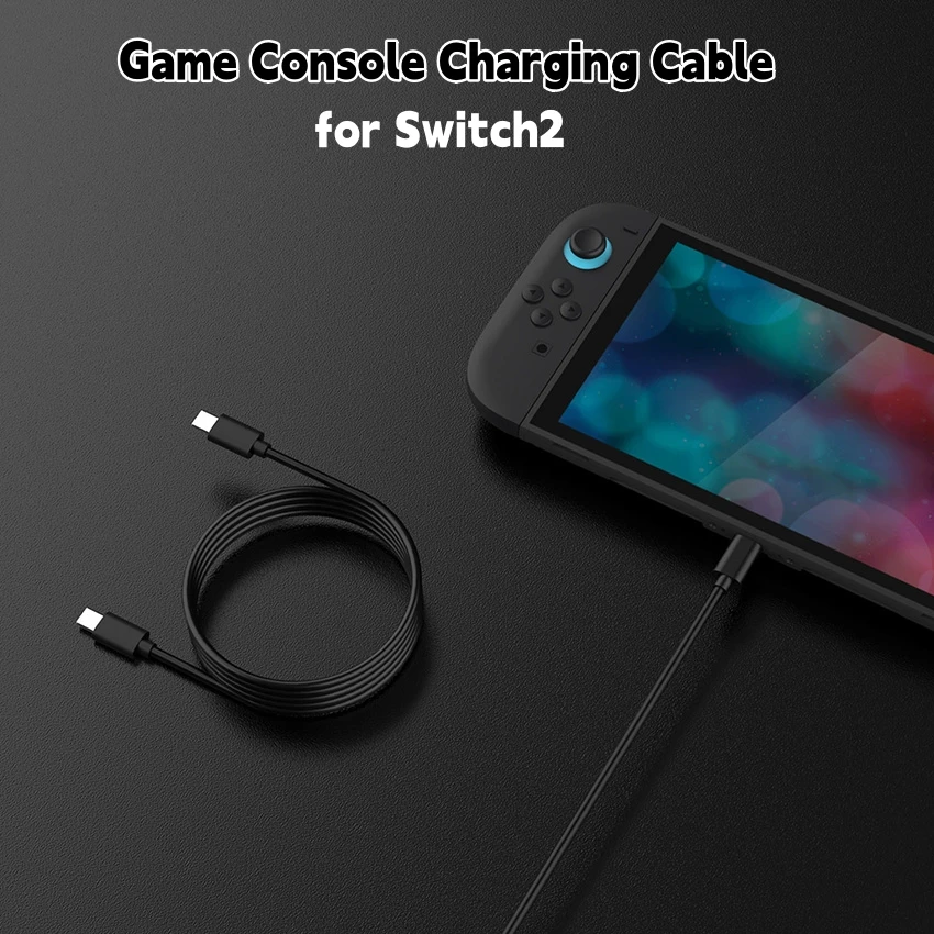 Для игровой консоли Switch2 Кабель для зарядки Кабель для передачи данных 1,5 м TNS-5166
Для игровой консоли Switch2 Кабель для зарядки Кабель для передачи данных 1,5 м TNS-5166