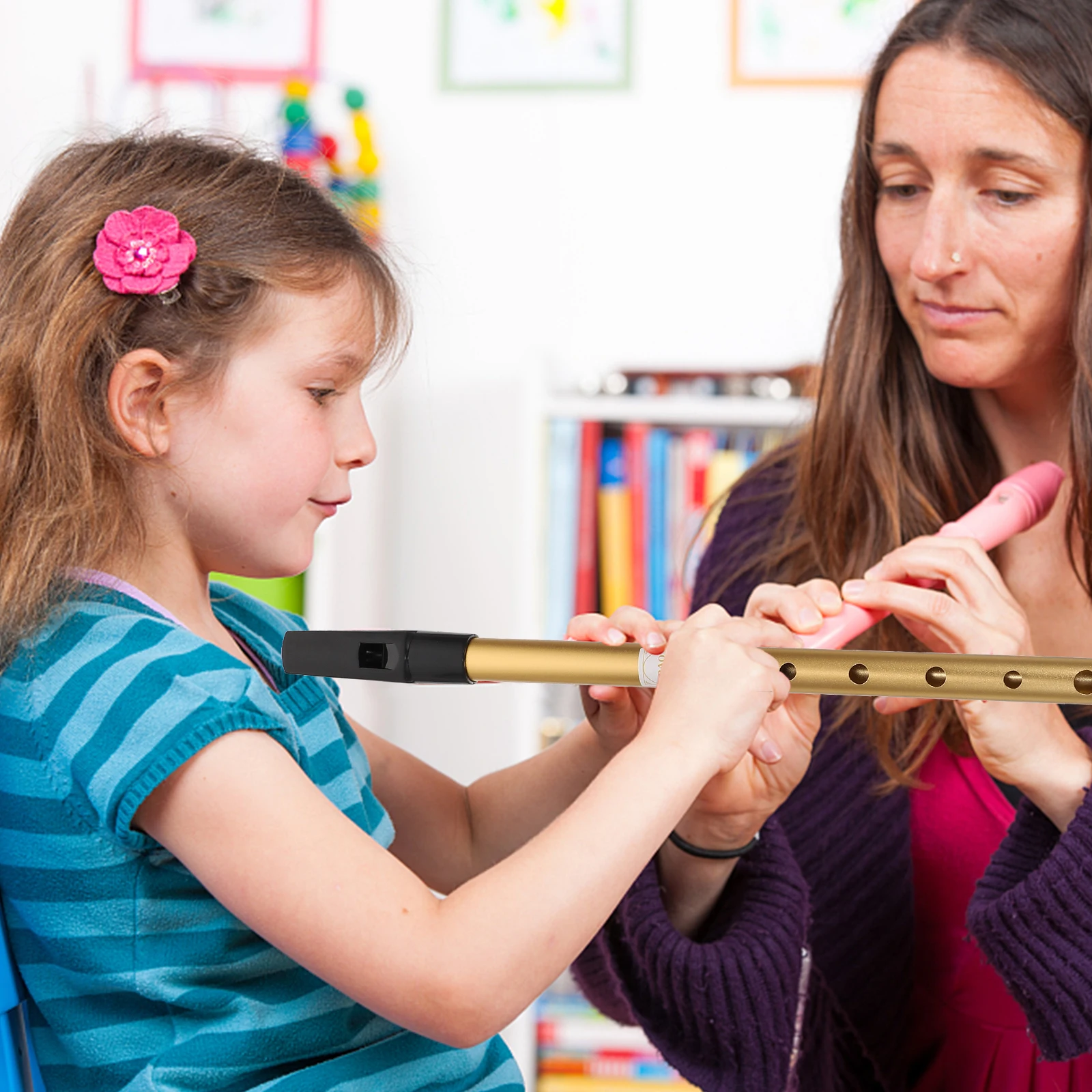 Soprano Recorder C Scale High Pitch Flute Aluminum Alloy Resin 6 Hole Kids Musical Instrument Comfortable Mouthfeel
Soprano Recorder C Scale High Pitch Flute Aluminum Alloy Resin 6 Hole Kids Musical Instrument Comfortable Mouthfeel