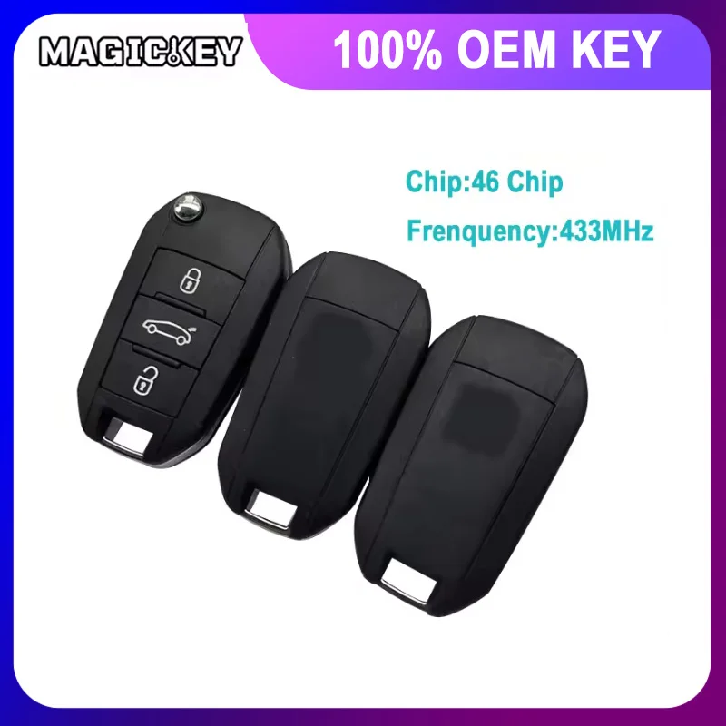 100% Original 433 MHz HU83 VA2 ID46 Flip Folding Remote Car Key For Peugeot 208 2008 301 308 508 5008 Citroen C-Elysee C4-Cactus
100% Original 433 MHz HU83 VA2 ID46 Flip Folding Remote Car Key For Peugeot 208 2008 301 308 508 5008 Citroen C-Elysee C4-Cactus