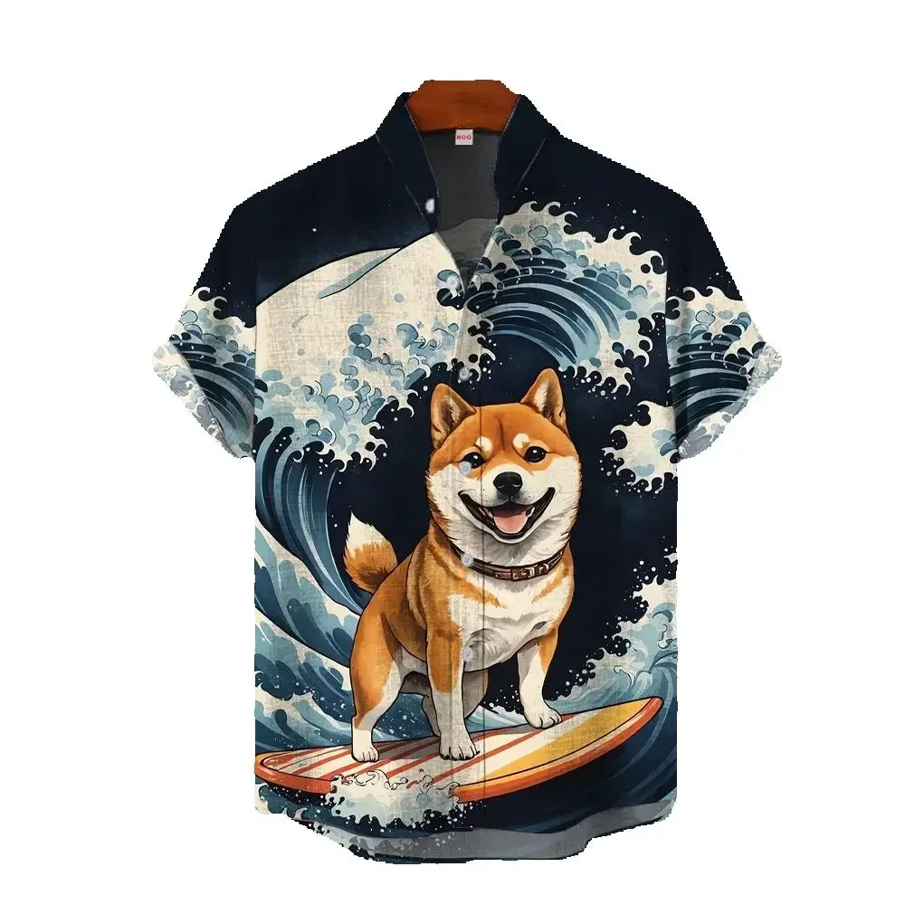 New Men's Shirts Japanese Cat 3d Print Hawaiian Shirts Men Casual Short Sleeve Tops Fashion Oversized Men Lapel Button Up Shirt
New Men's Shirts Japanese Cat 3d Print Hawaiian Shirts Men Casual Short Sleeve Tops Fashion Oversized Men Lapel Button Up Shirt