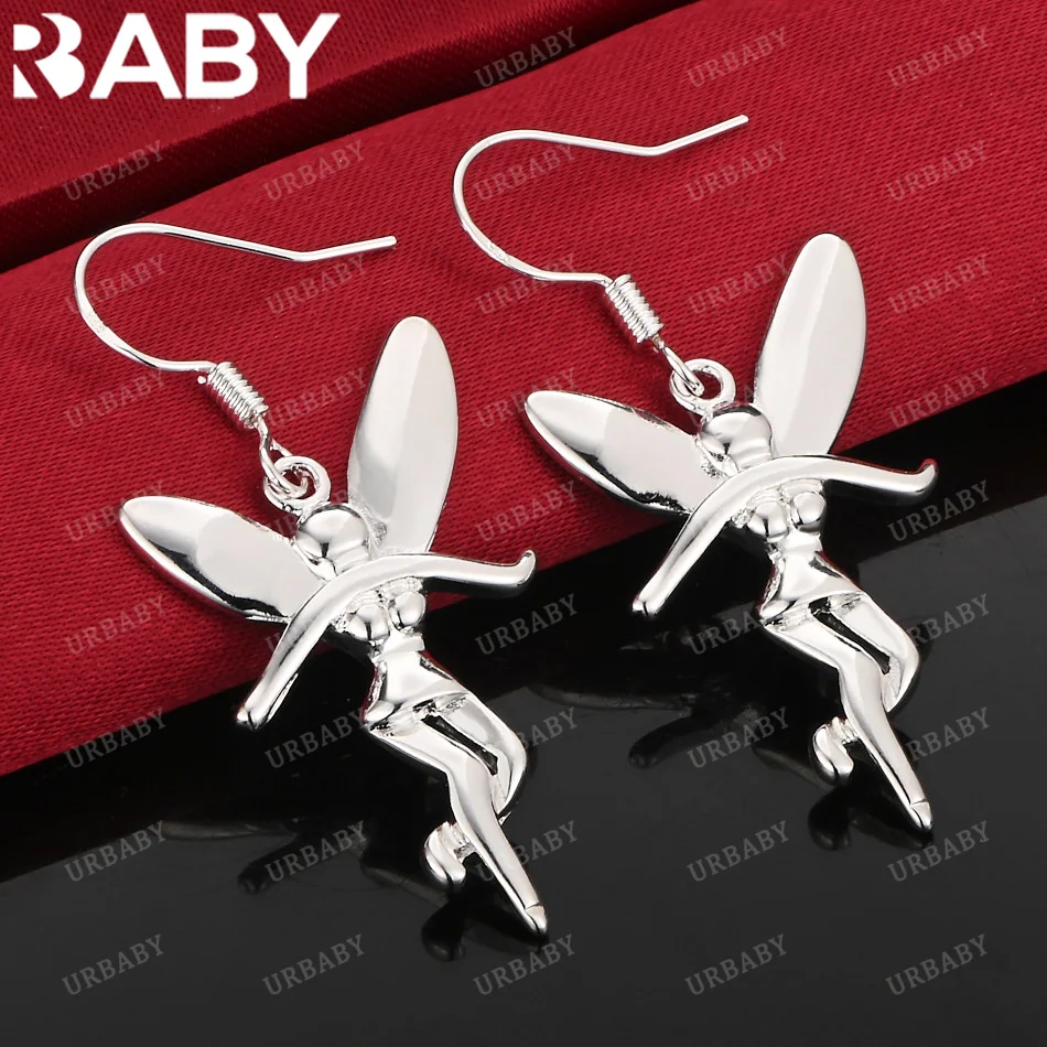 URBABY 925 Sterling Silver Earrings Angel Drop Earrings For Women Jewelry Fashion Party and Daily Wear
URBABY 925 Sterling Silver Earrings Angel Drop Earrings For Women Jewelry Fashion Party and Daily Wear