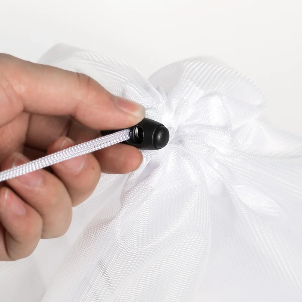 3Pcs Drawstring Pocket Laundry Bags White Mesh Laundry Bags Clothes Protection Washing Bags Washing Machine Laundry Pouches (Siz
3Pcs Drawstring Pocket Laundry Bags White Mesh Laundry Bags Clothes Protection Washing Bags Washing Machine Laundry Pouches (Siz