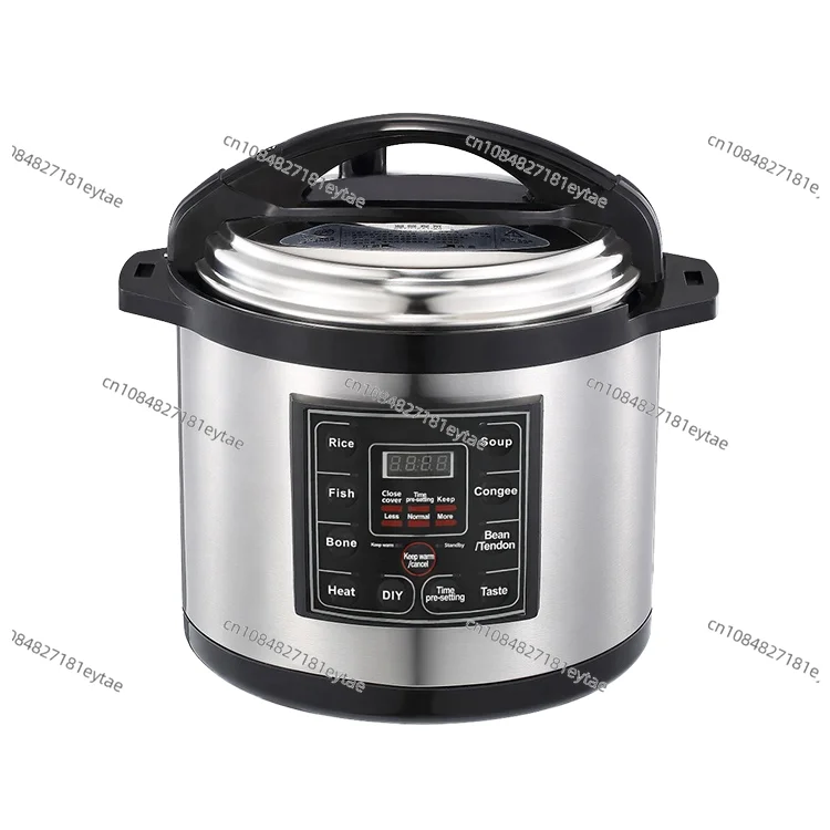 6L Electric Programmable Pressure Cooker Multi Cooker Stainless Steel Aluminum Pot for Household Rice PED CE CB Standard
6L Electric Programmable Pressure Cooker Multi Cooker Stainless Steel Aluminum Pot for Household Rice PED CE CB Standard