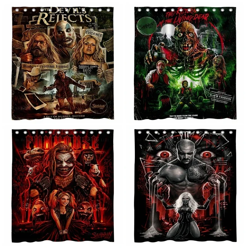 Devils Rejects Return Of Living Dead The Fiend And Alexa Bliss Demon Horror Movie Poster Занавеска для душа от Ho Me Lili Декор для ванны
Devils Rejects Return Of Living Dead The Fiend And Alexa Bliss Demon Horror Movie Poster Занавеска для душа от Ho Me Lili Декор для ванны