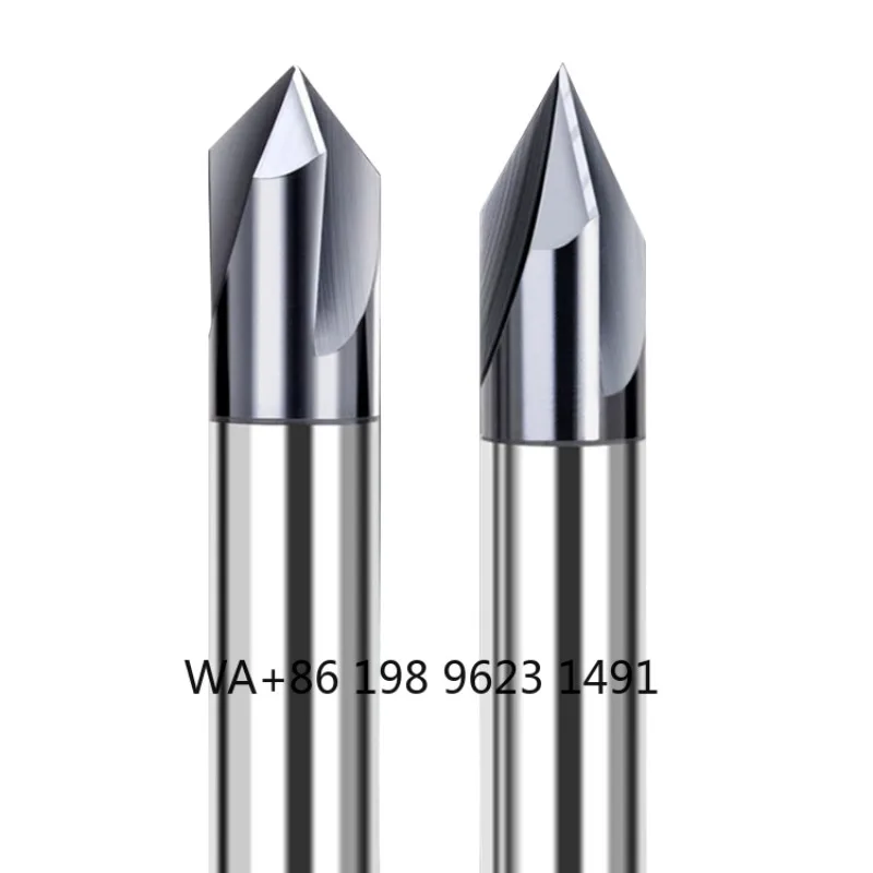 Dual Edge Fixed Point Centering Drill, Multi-angle Chamfer Endmill with TiCN Coating, 60 90 120° for Industrial CNC Cutting Work
Dual Edge Fixed Point Centering Drill, Multi-angle Chamfer Endmill with TiCN Coating, 60 90 120° for Industrial CNC Cutting Work