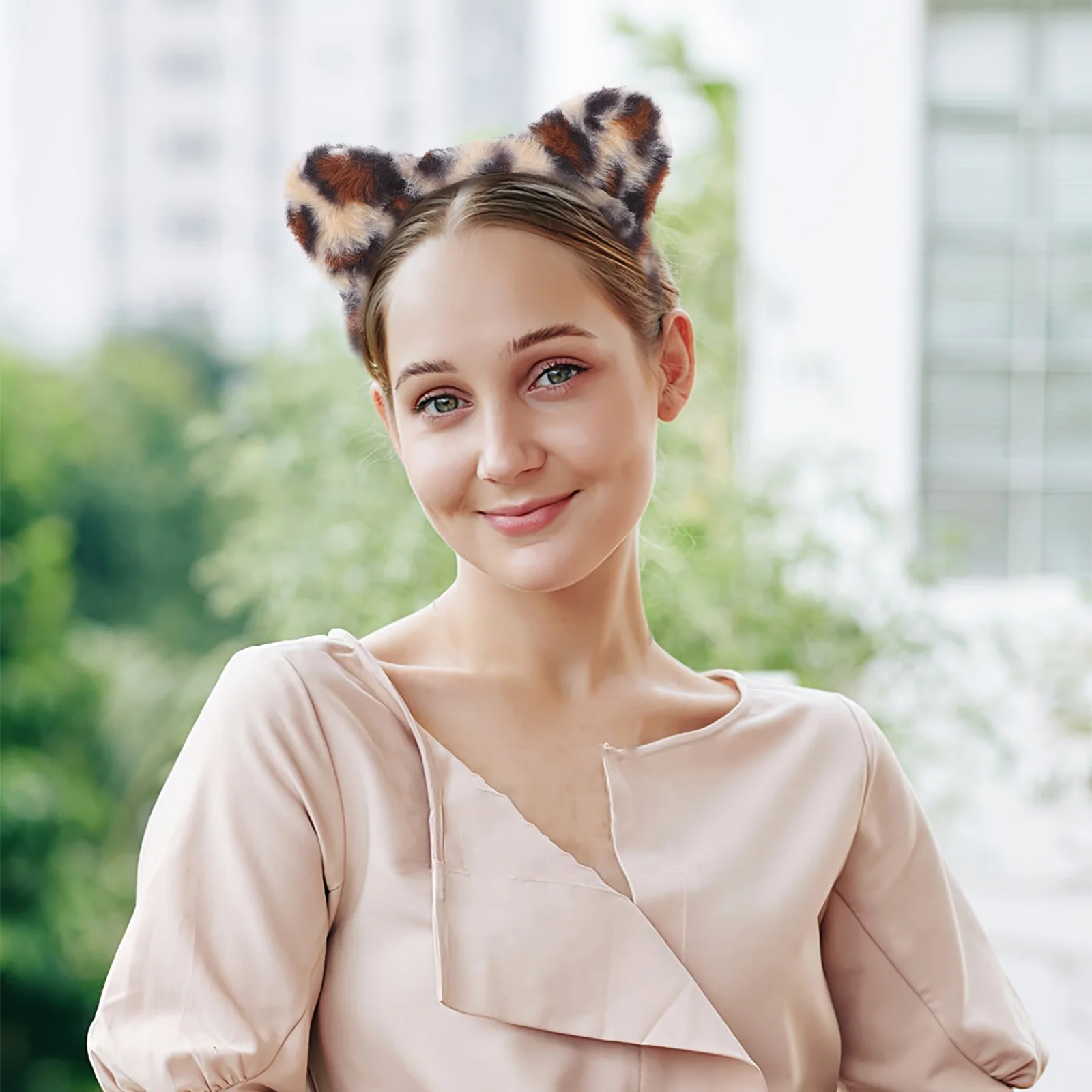 4 Pcs Headgear Leopard Print Animal Headdress Child Headbands Flannel Costume Decoration
4 Pcs Headgear Leopard Print Animal Headdress Child Headbands Flannel Costume Decoration