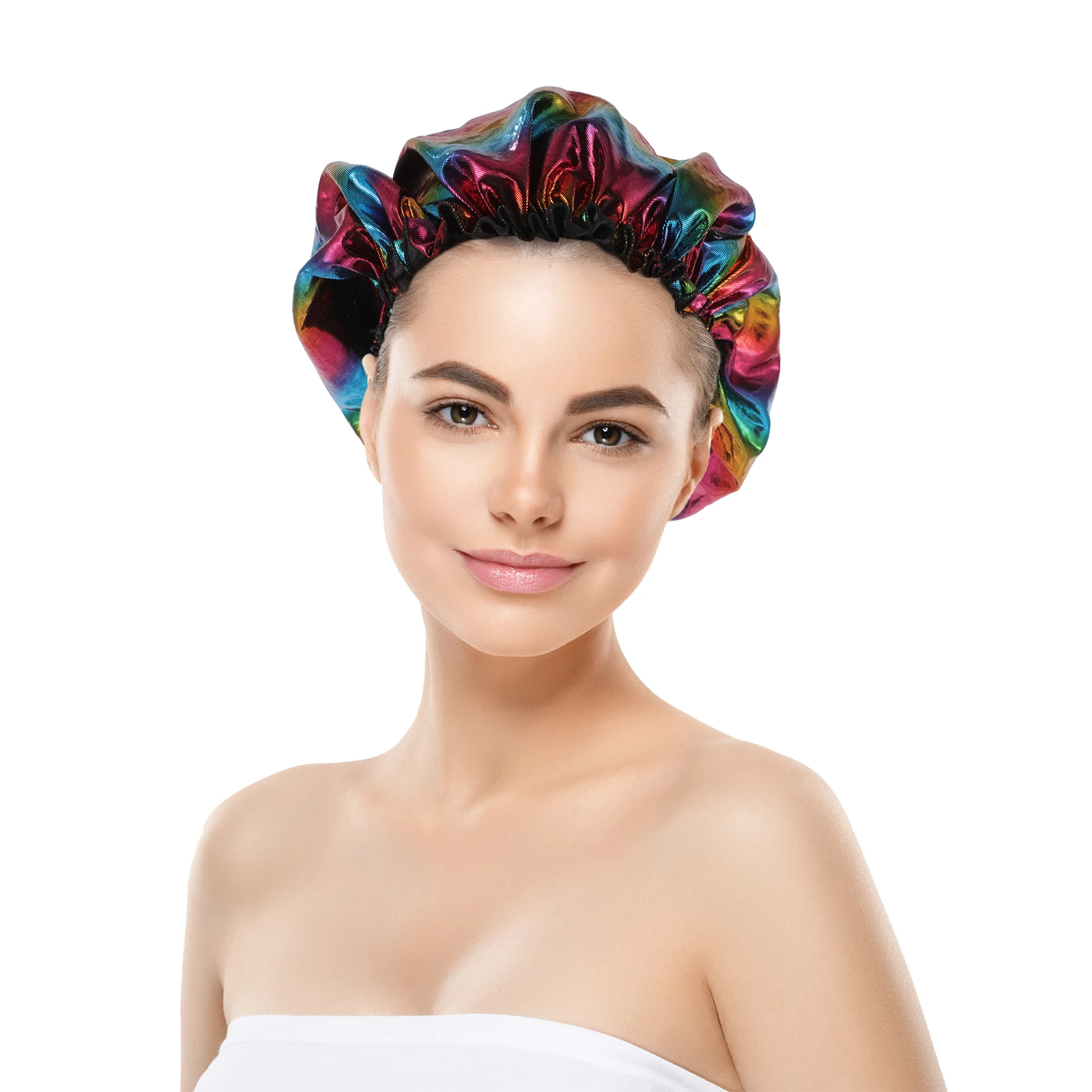 Elastic Hair Bonnet For Bathing Salon Perm Chemo Patients Adult One Size Comfortable Adjustable Long Short Curly Hair
Elastic Hair Bonnet For Bathing Salon Perm Chemo Patients Adult One Size Comfortable Adjustable Long Short Curly Hair