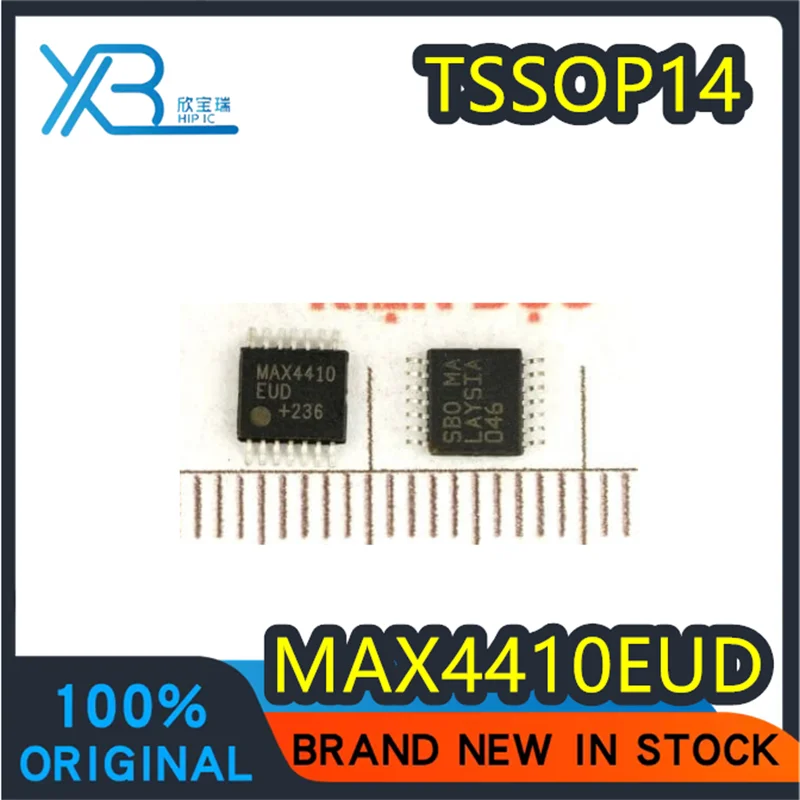 (5/50 pieces) MAX4410EUD MAX4410 SMD TSSOP14 Brand new original headphone driver chip Spot delivery fast
(5/50 pieces) MAX4410EUD MAX4410 SMD TSSOP14 Brand new original headphone driver chip Spot delivery fast