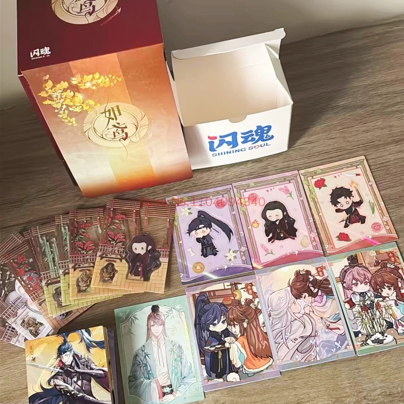 Official Shining Soul Ashes of the Kingdom RU Yuan Heart to heart exploration Q-version Anime Collection Cards Collectors Gifts
Official Shining Soul Ashes of the Kingdom RU Yuan Heart to heart exploration Q-version Anime Collection Cards Collectors Gifts