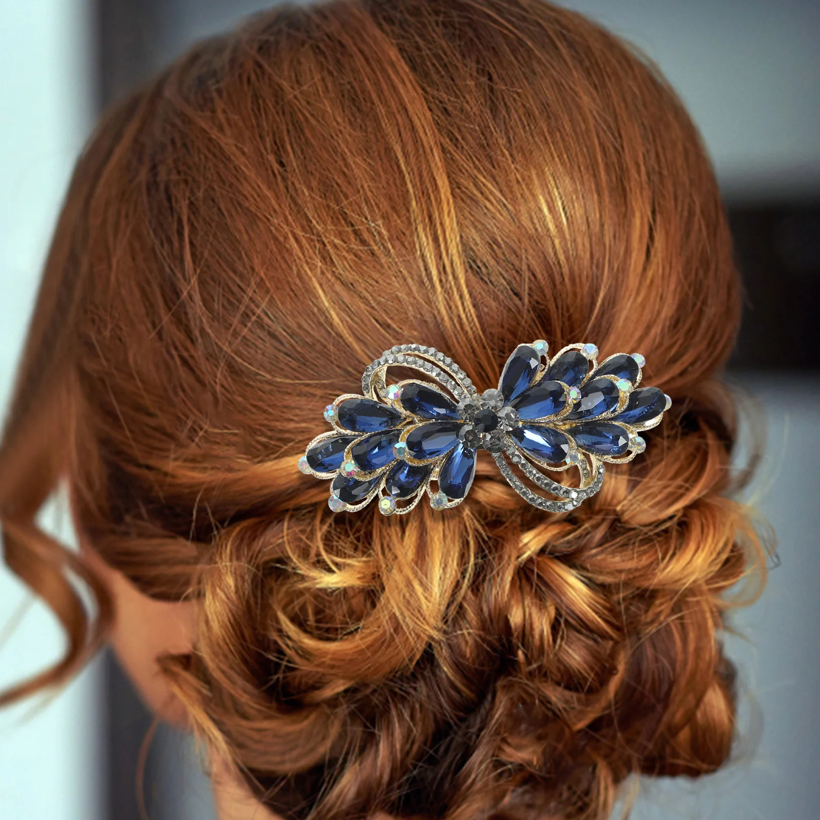 For Women Barrettes For Women Alloy Rhinestone Barrette Spring Clips Thick Hair Wedding Party Hair Styling Accessories
For Women Barrettes For Women Alloy Rhinestone Barrette Spring Clips Thick Hair Wedding Party Hair Styling Accessories