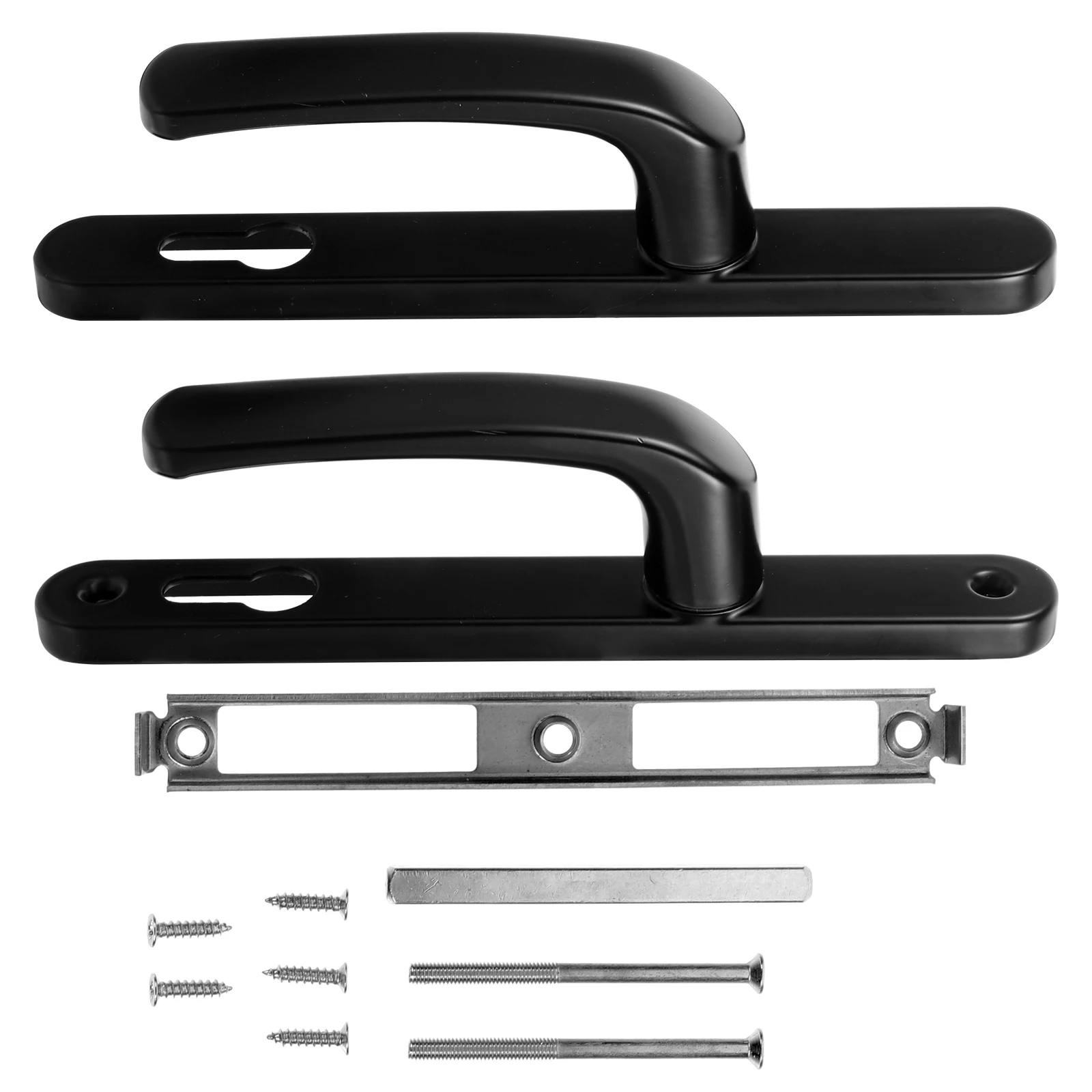 Aluminum Door Lock 9230 Handle Black 220x30mm Backplate 122mm Screw Center Hands Free Swivel Lever Lock Anti Theft Mute Door
Aluminum Door Lock 9230 Handle Black 220x30mm Backplate 122mm Screw Center Hands Free Swivel Lever Lock Anti Theft Mute Door