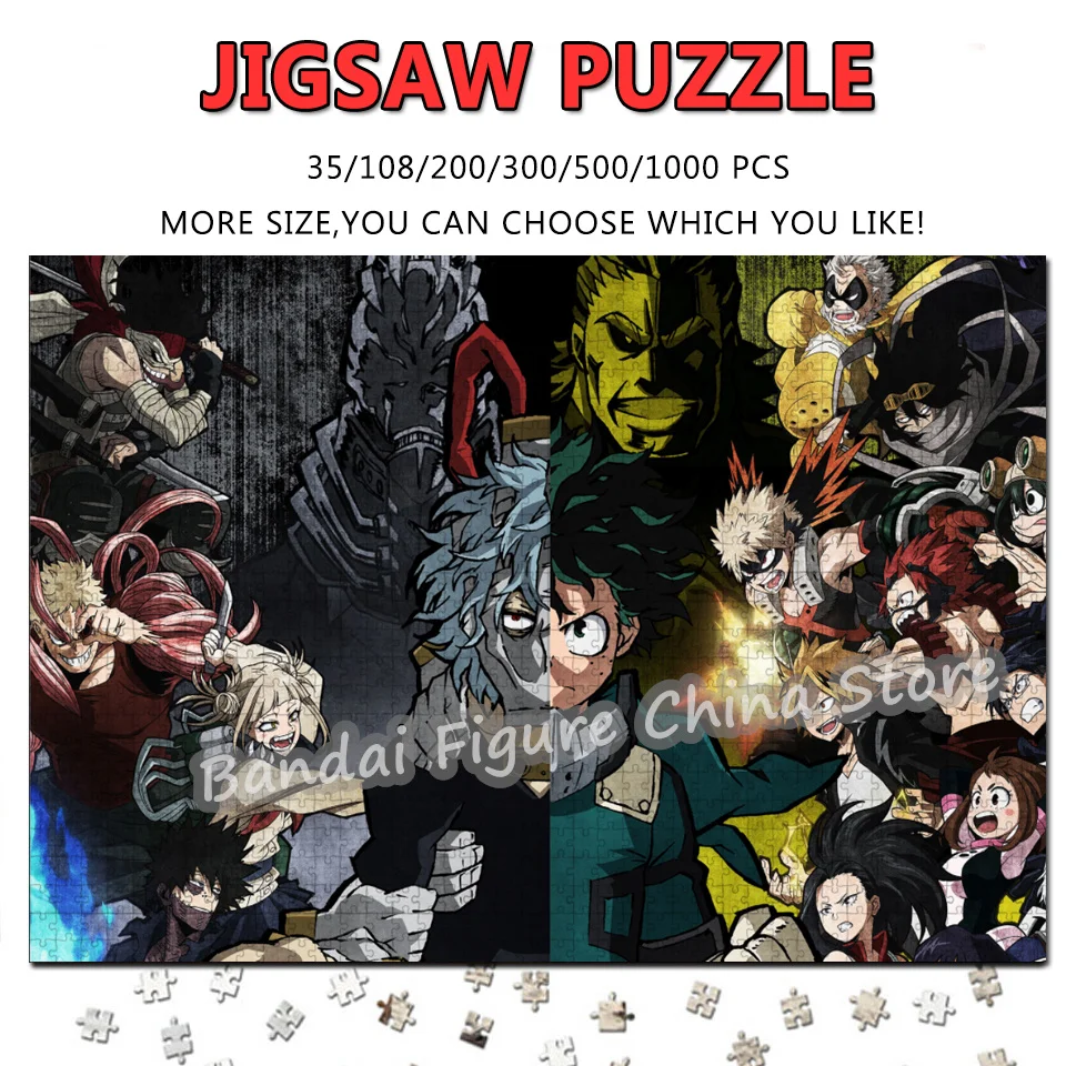 Diy Assembled Puzzles My Hero Academia Japanese Anime Print Jigsaw Puzzles for Adults Decompress Educationla Toys Gifts
Diy Assembled Puzzles My Hero Academia Japanese Anime Print Jigsaw Puzzles for Adults Decompress Educationla Toys Gifts