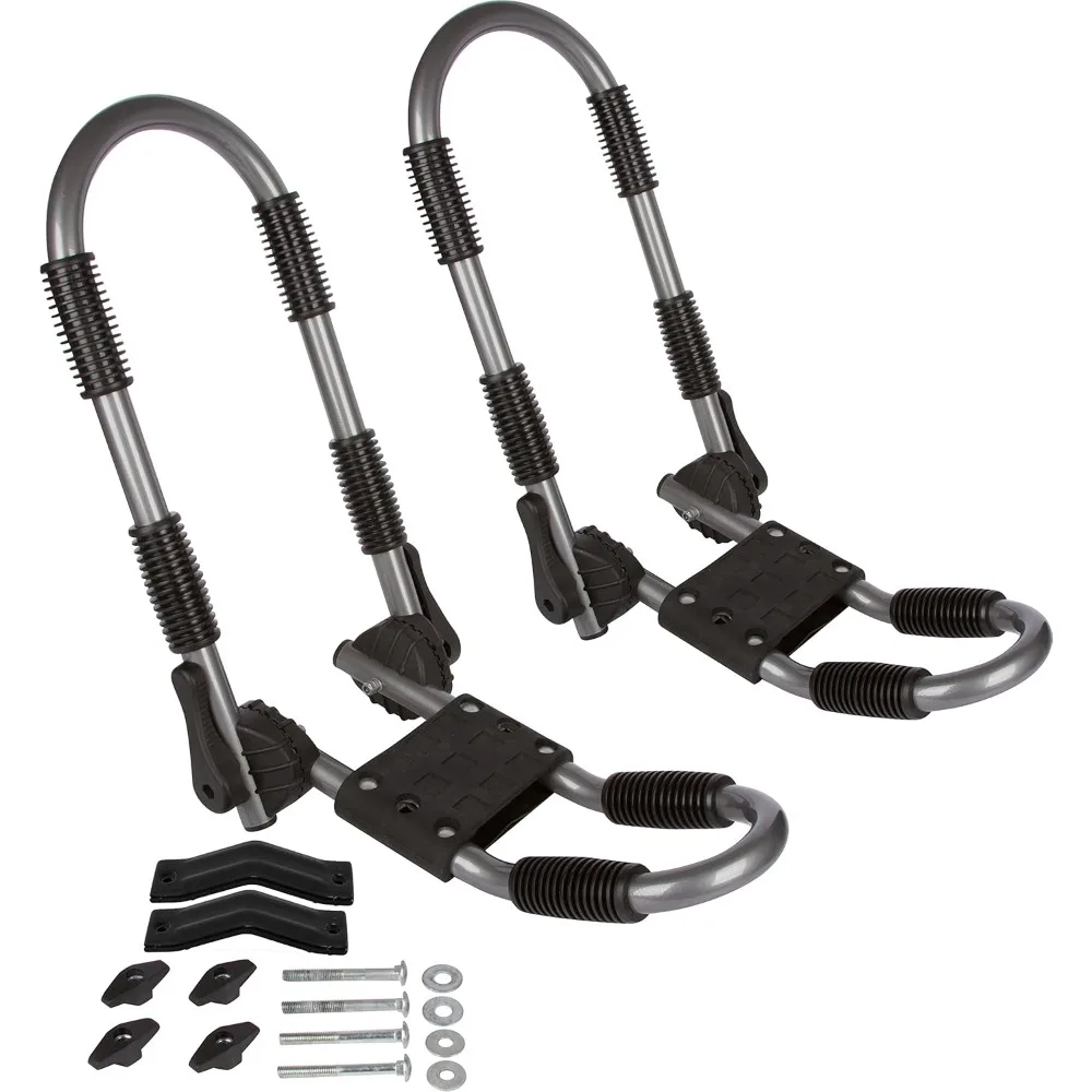 Складной багажник на крышу для каяка с завязками на ремнях, регулируемое крепление для верхнего багажника J-образной стойки автомобиля для каяка, каноэ SUP (44-0143) 
Складной багажник на крышу для каяка с завязками на ремнях, регулируемое крепление для верхнего багажника J-образной стойки автомобиля для каяка, каноэ SUP (44-0143)