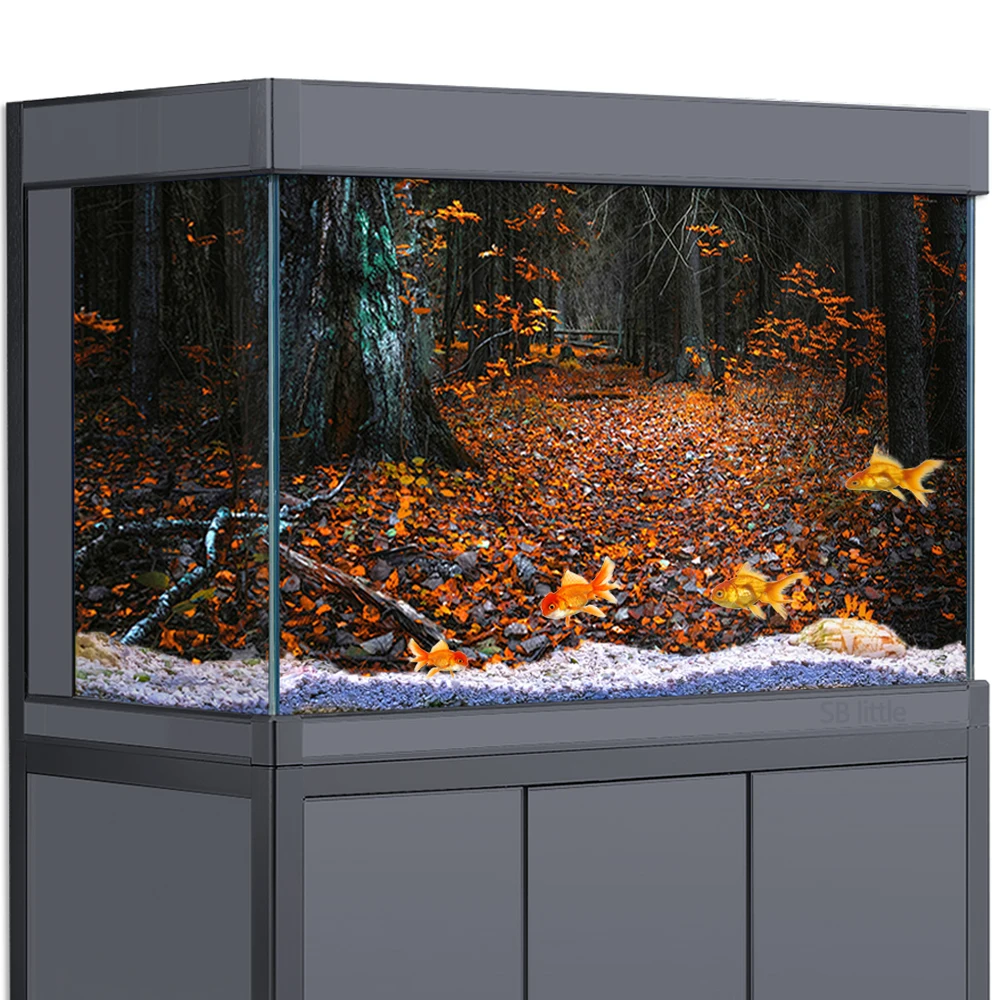 Aquarium Background Sticker Decoration for Fish Tanks, Forest Leaves Autumn HD 3D Poster Self-Adhesive Waterproof
Aquarium Background Sticker Decoration for Fish Tanks, Forest Leaves Autumn HD 3D Poster Self-Adhesive Waterproof