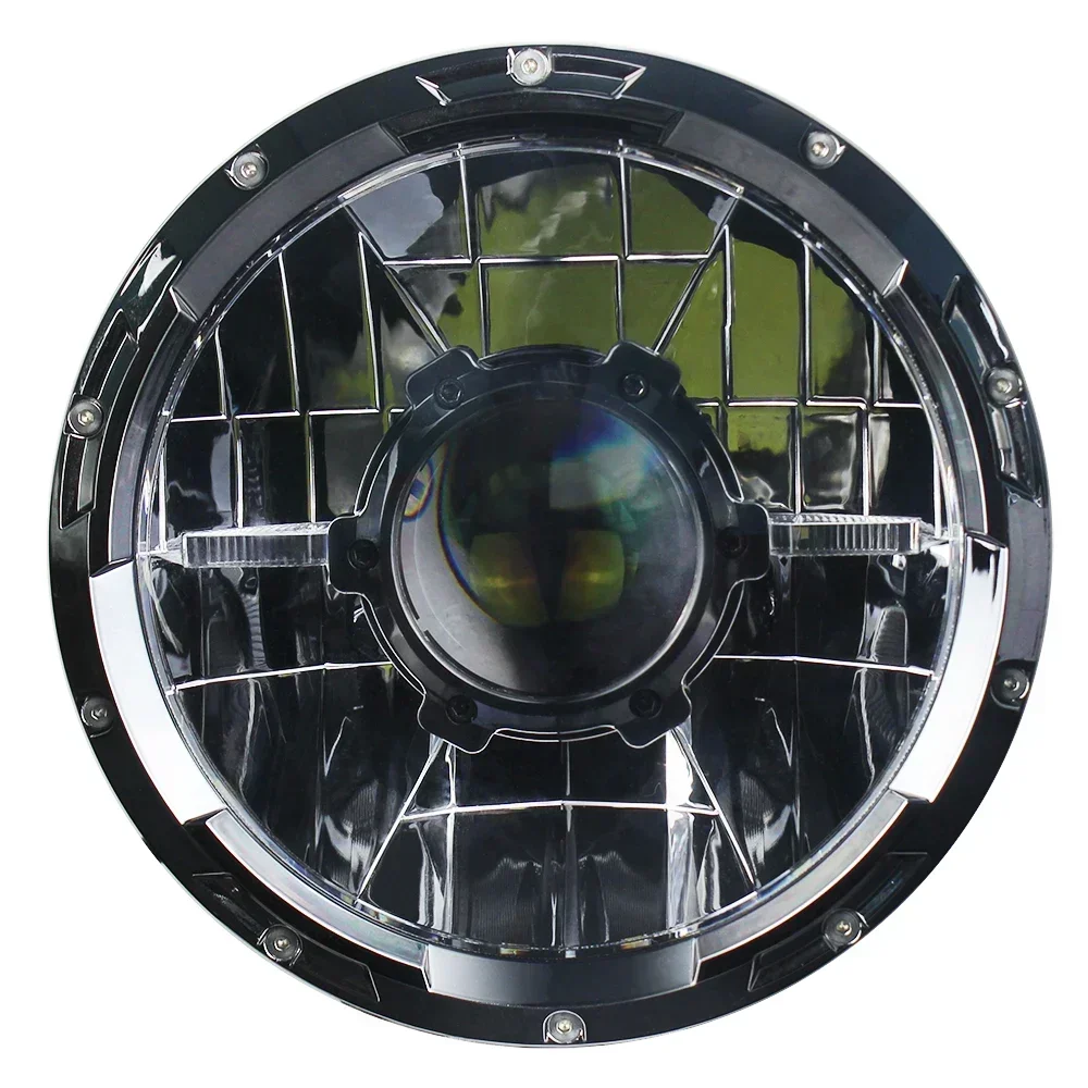 In stock Auto Led est 7" Round Led Projector Headlight Headlamp with DRL Fit for Jeep O-ff Road SUV ATU UTV
In stock Auto Led est 7" Round Led Projector Headlight Headlamp with DRL Fit for Jeep O-ff Road SUV ATU UTV