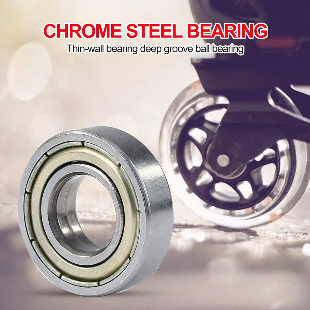 10pcs High Precision Ball Bearings Deep Groove Pulley Steel Wheel for Skateboard Shoes High Speed Scooter 10x22x6mm
10pcs High Precision Ball Bearings Deep Groove Pulley Steel Wheel for Skateboard Shoes High Speed Scooter 10x22x6mm