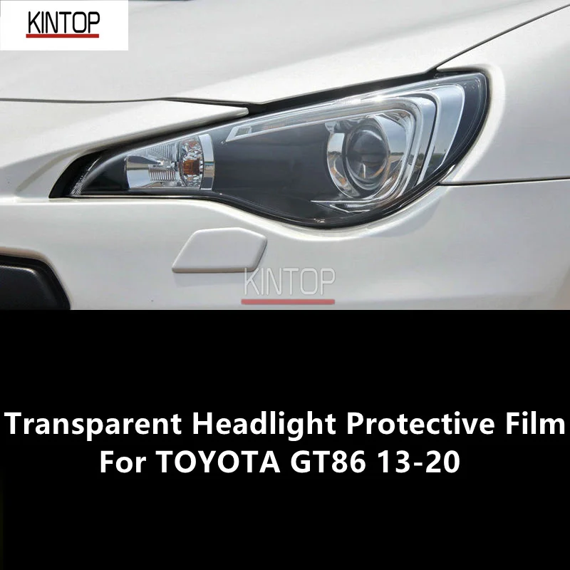 For TOYOTA GT86 13-20 TPU Transparent Headlight Protective Film, Headlight Protection,Repair Film Modification Accessories Refit
For TOYOTA GT86 13-20 TPU Transparent Headlight Protective Film, Headlight Protection,Repair Film Modification Accessories Refit