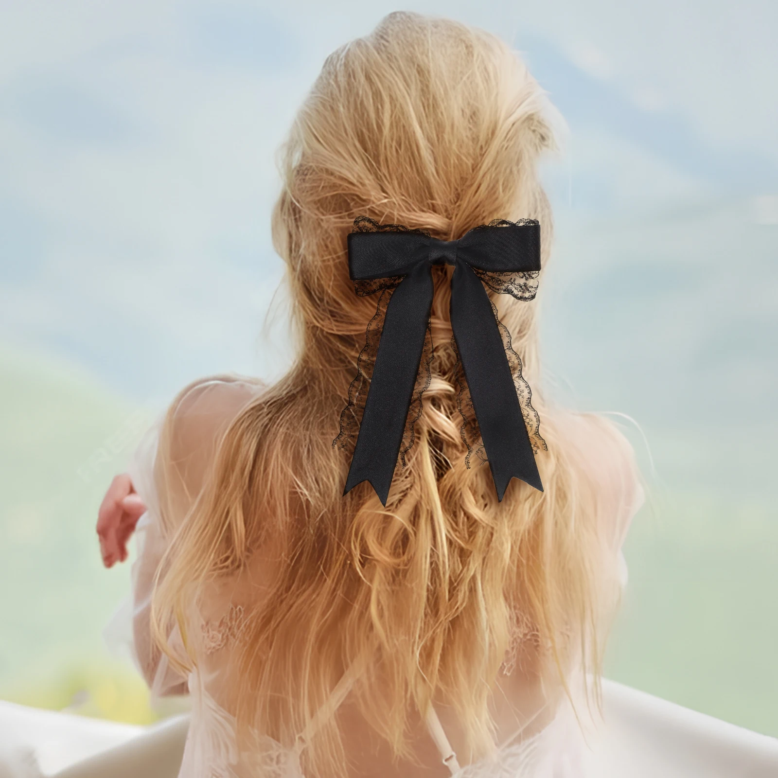 4pcs 4 Elegant Lace Hair Bows Butterfly Clips Girls Women Bridal Flower Bow Long Tail Ribbons Hairstyle Accessories
4pcs 4 Elegant Lace Hair Bows Butterfly Clips Girls Women Bridal Flower Bow Long Tail Ribbons Hairstyle Accessories