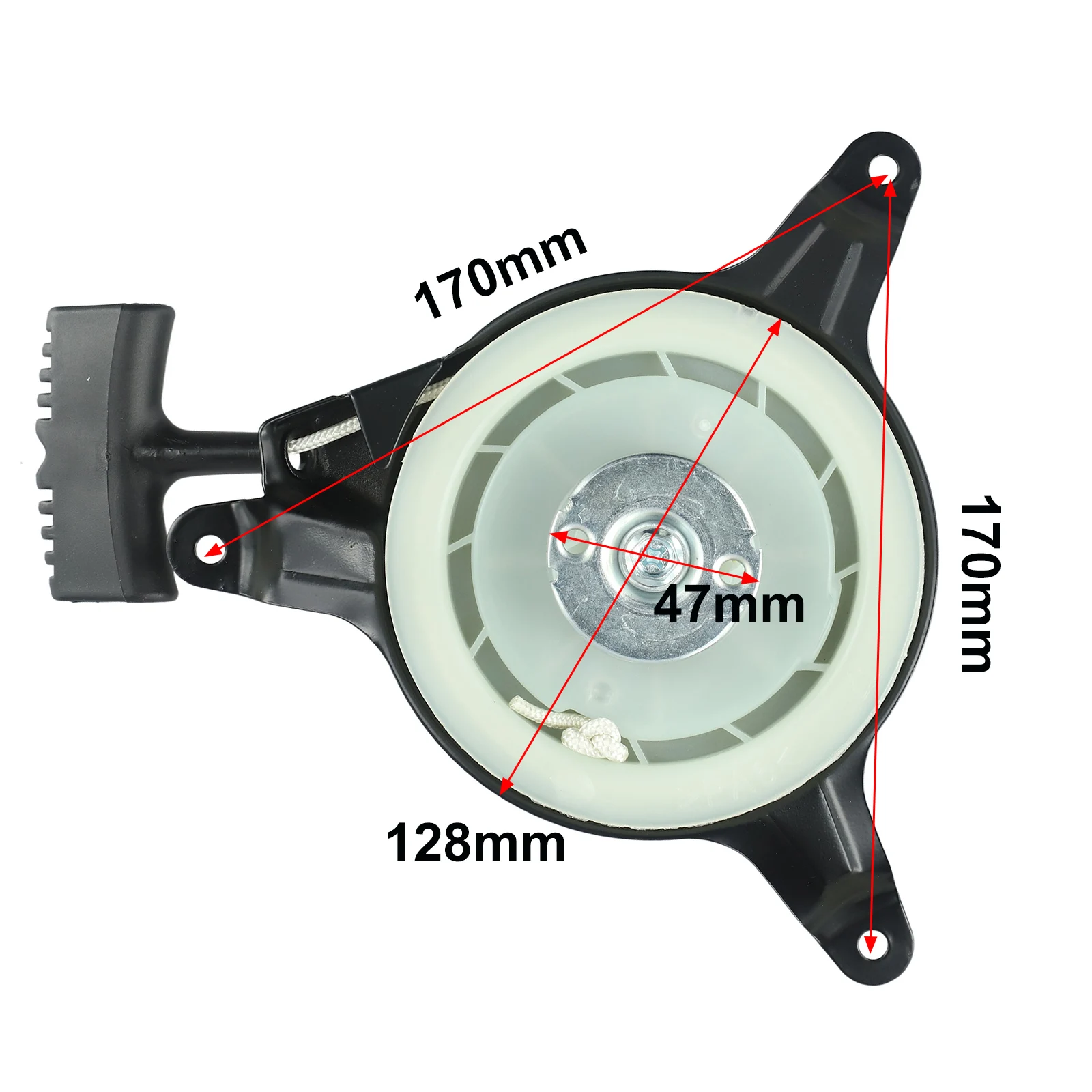 Sturdy recoil starter designed for lawnmowers with 1P61 1P65 1P70 5P65 5P70 engine reliable and long lasting performance
Sturdy recoil starter designed for lawnmowers with 1P61 1P65 1P70 5P65 5P70 engine reliable and long lasting performance