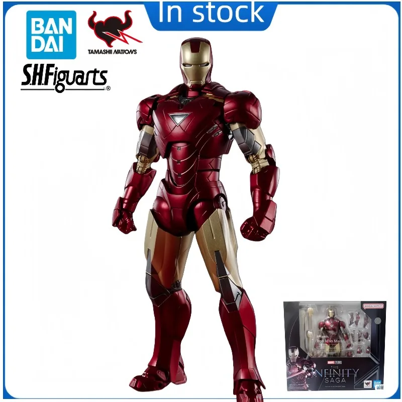 【Spot Goods】BANDAI S.H. Figuarts Series Movable Toys Iron Man Mk6 THE INFINITY SAGA Finished Product Movable Model Collection
【Spot Goods】BANDAI S.H. Figuarts Series Movable Toys Iron Man Mk6 THE INFINITY SAGA Finished Product Movable Model Collection