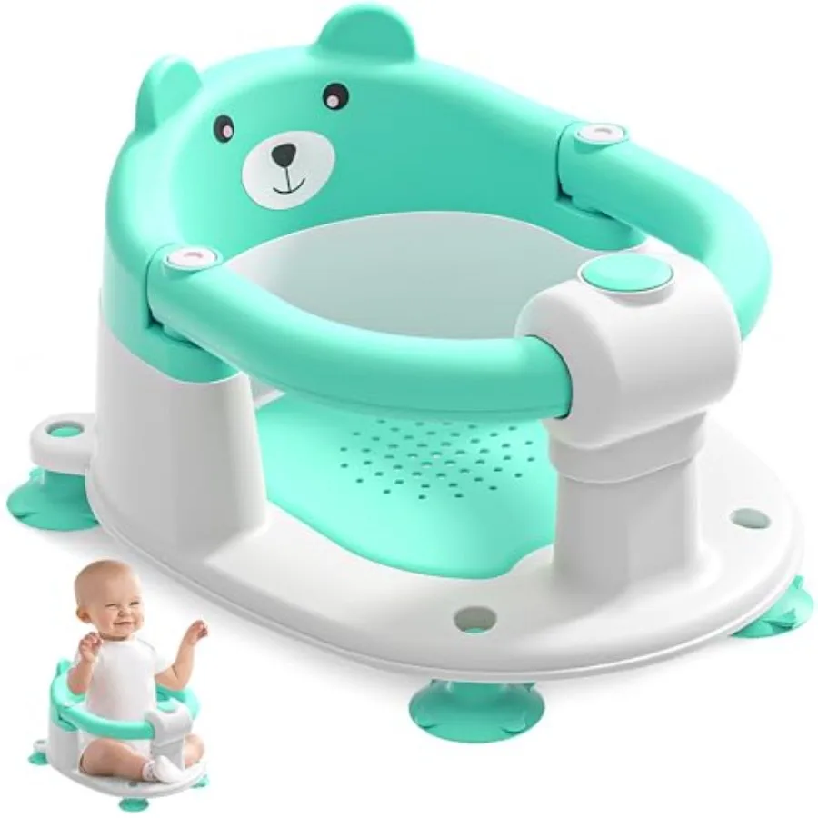 Baby Bath Seat for Babies 6 Months Up Non-Slip Toddler Bath Seats for Babies Sitting Up Safe Infant Newborn Bathtub Chair with
Baby Bath Seat for Babies 6 Months Up Non-Slip Toddler Bath Seats for Babies Sitting Up Safe Infant Newborn Bathtub Chair with
