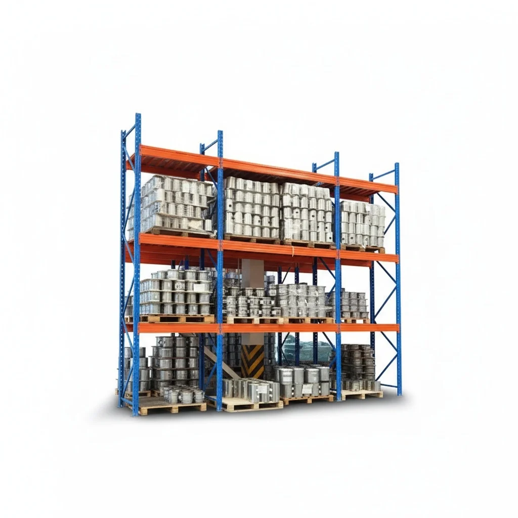 Heavy Duty Pallet Rack, Cold Rolled Steel Warehouse Storage Racking, Industrial Metal Shelving, Garage Storage Rack
Heavy Duty Pallet Rack, Cold Rolled Steel Warehouse Storage Racking, Industrial Metal Shelving, Garage Storage Rack