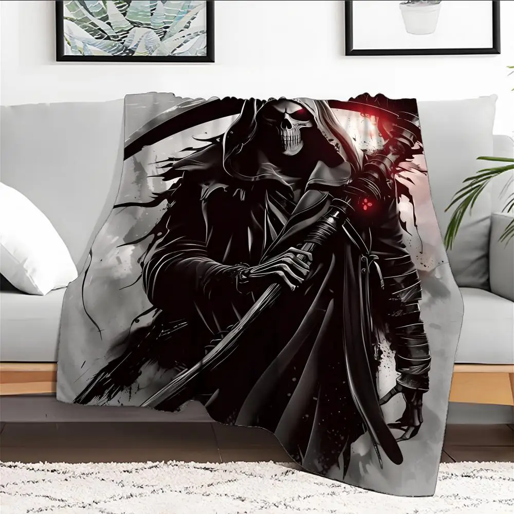 Death Scythe Throw Blanket Aesthetic Art Flannel Blanket Portable Home Travel Camping Sofa Picnic Thickening Flannel Blanket
Death Scythe Throw Blanket Aesthetic Art Flannel Blanket Portable Home Travel Camping Sofa Picnic Thickening Flannel Blanket