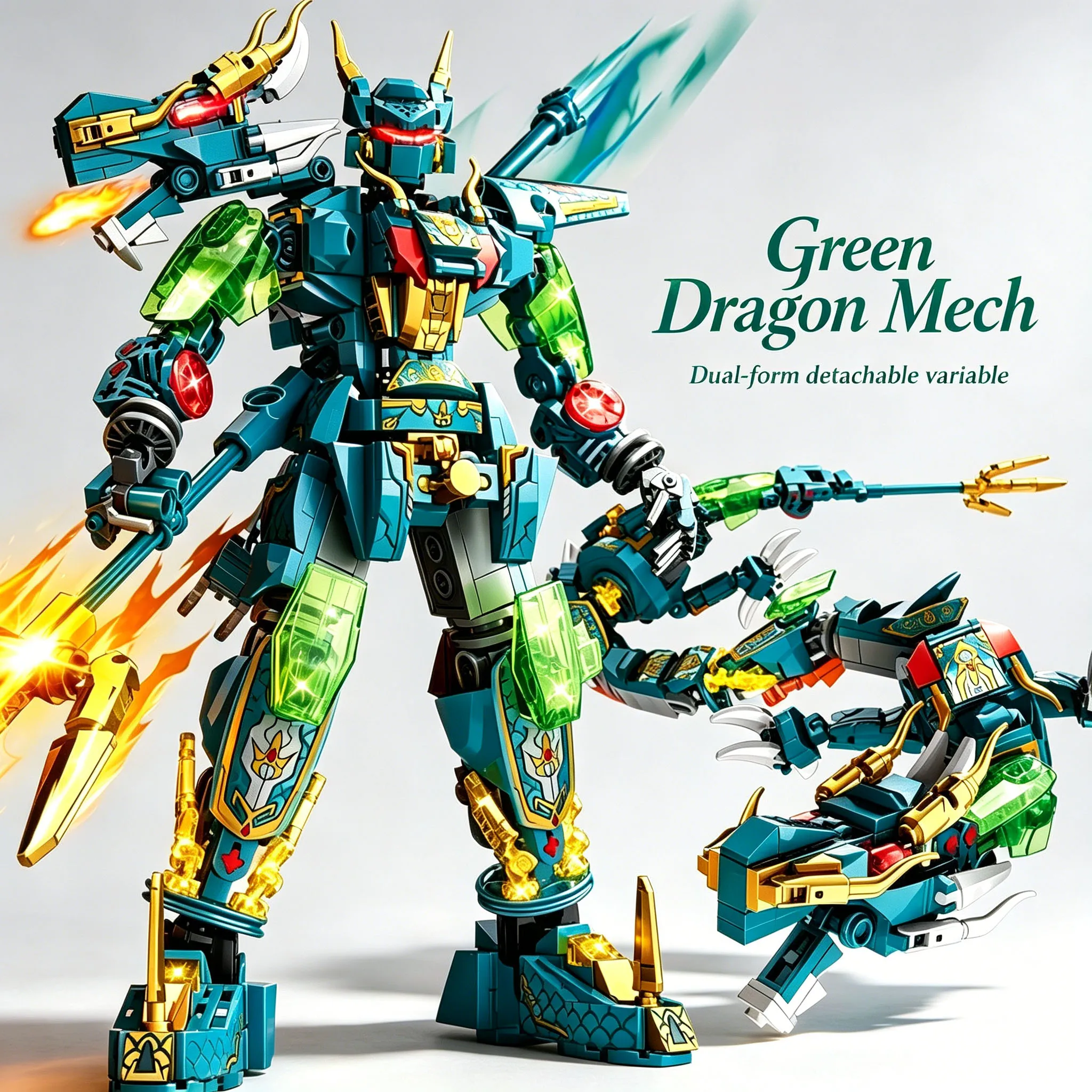 2 in 1 Blue Dragon Mecha Building Blocks Transforming Robot Blocks Divine Beast Blue Dragon Blocks Boys Toys Kids Holiday Gifts
2 in 1 Blue Dragon Mecha Building Blocks Transforming Robot Blocks Divine Beast Blue Dragon Blocks Boys Toys Kids Holiday Gifts