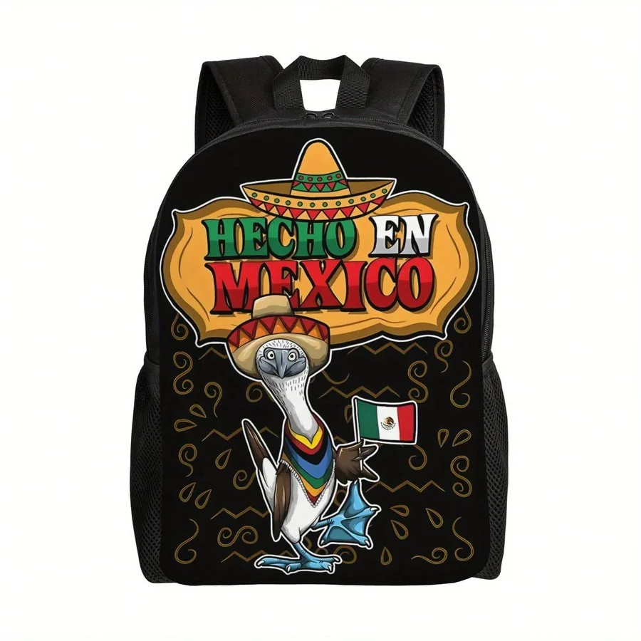 Hecho En Mexico Cartoon Backpack For Adults Camping Travel
Hecho En Mexico Cartoon Backpack For Adults Camping Travel