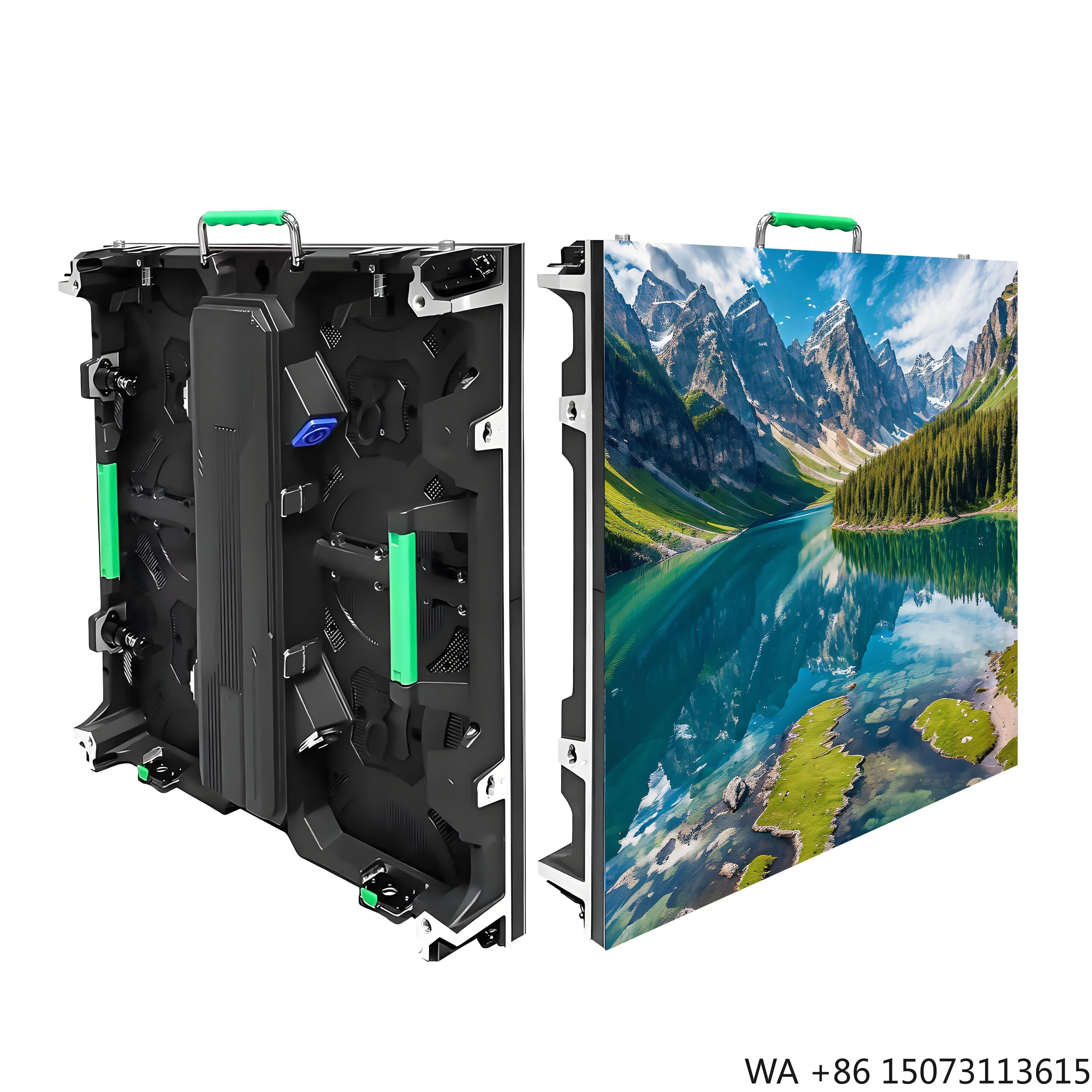 P3.91 High Brightness Outdoor Rental LED Display Modular Screen for Street Pole Advertising
P3.91 High Brightness Outdoor Rental LED Display Modular Screen for Street Pole Advertising